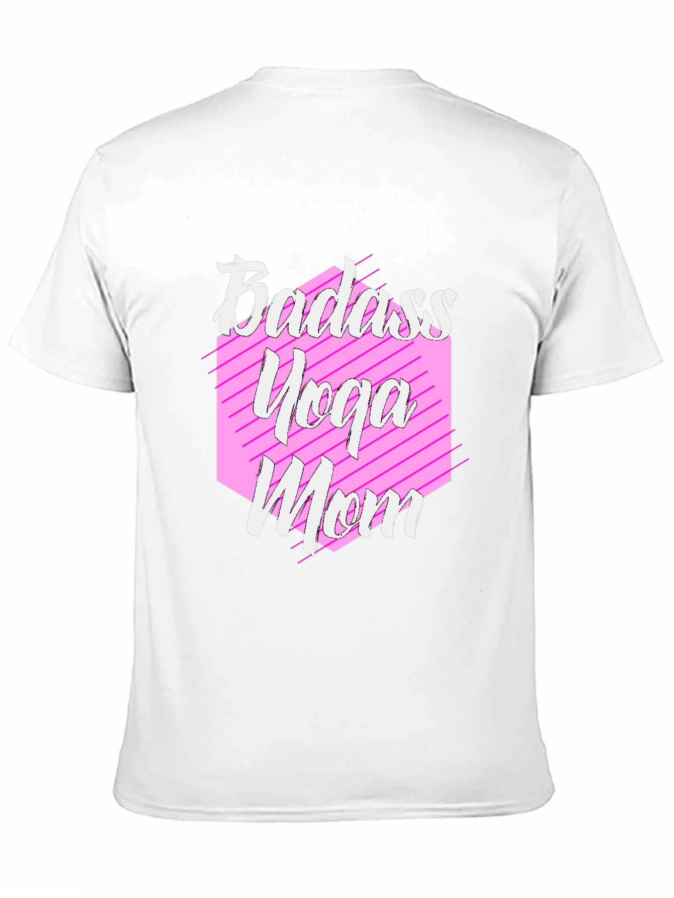 Badass Yoga Mom T-Shirt - Trendy Graphic Tee