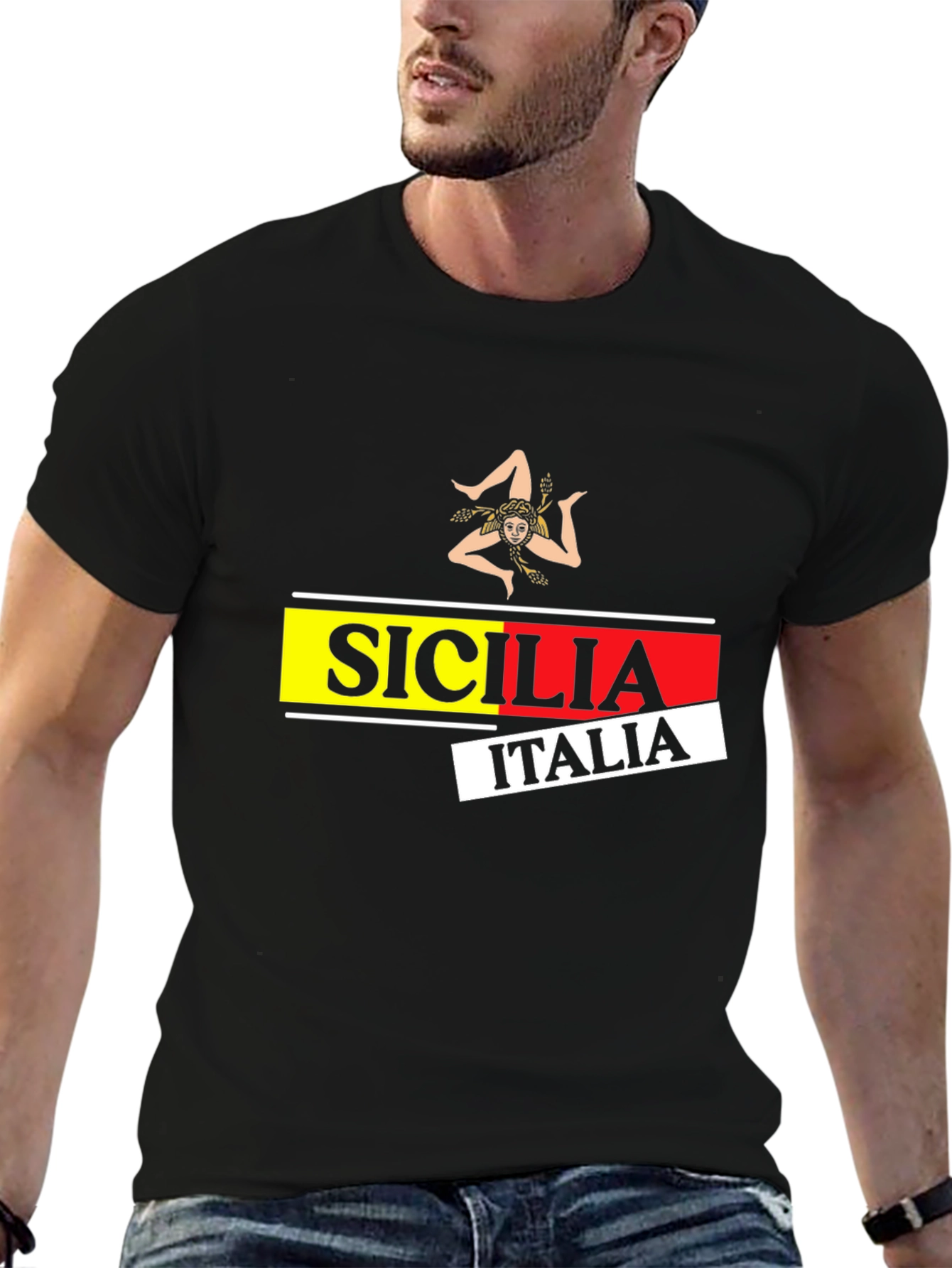 Sicilia Italia T-Shirt - Italian Pride Tee