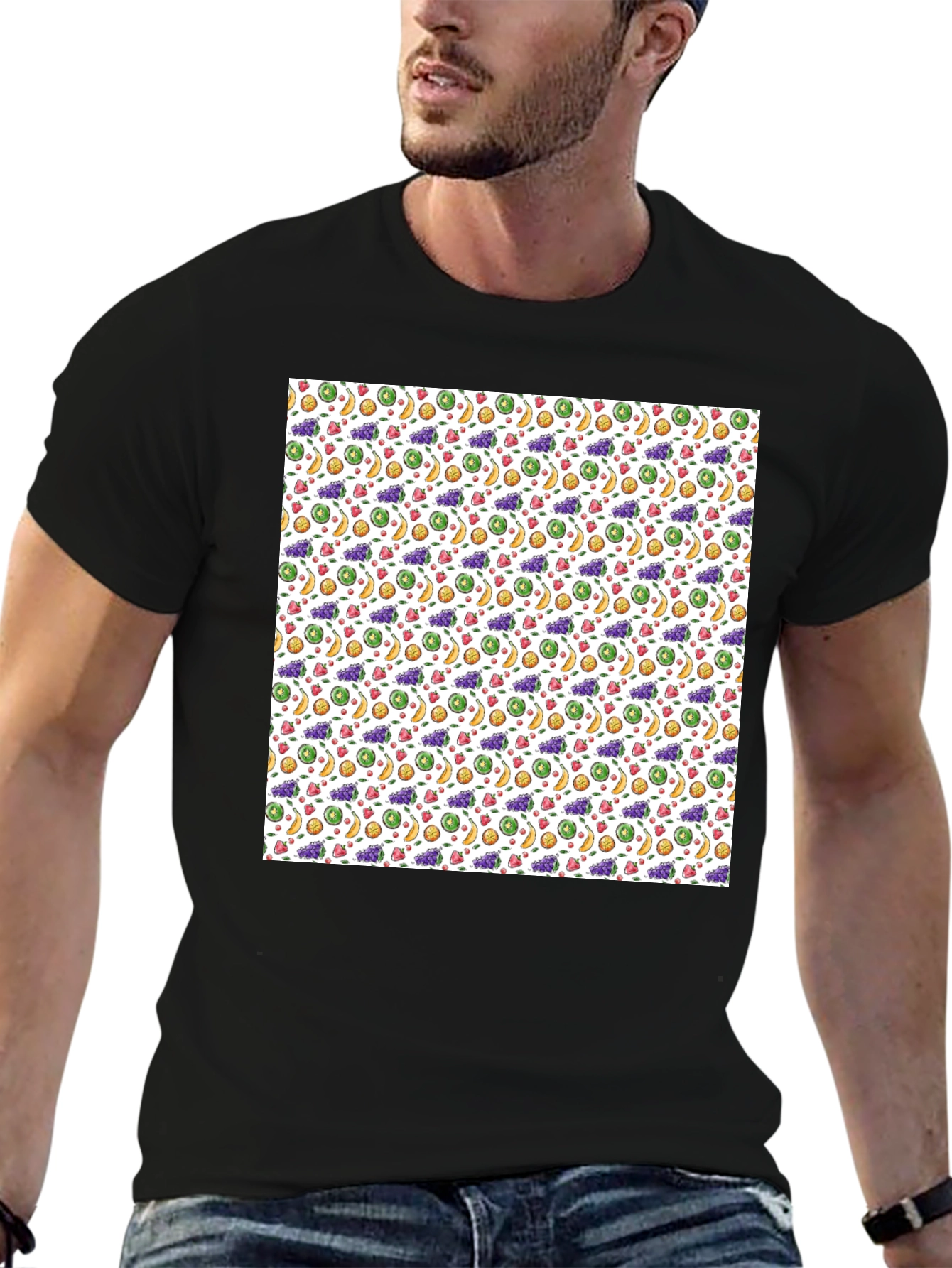 Fruit Pattern T-Shirt