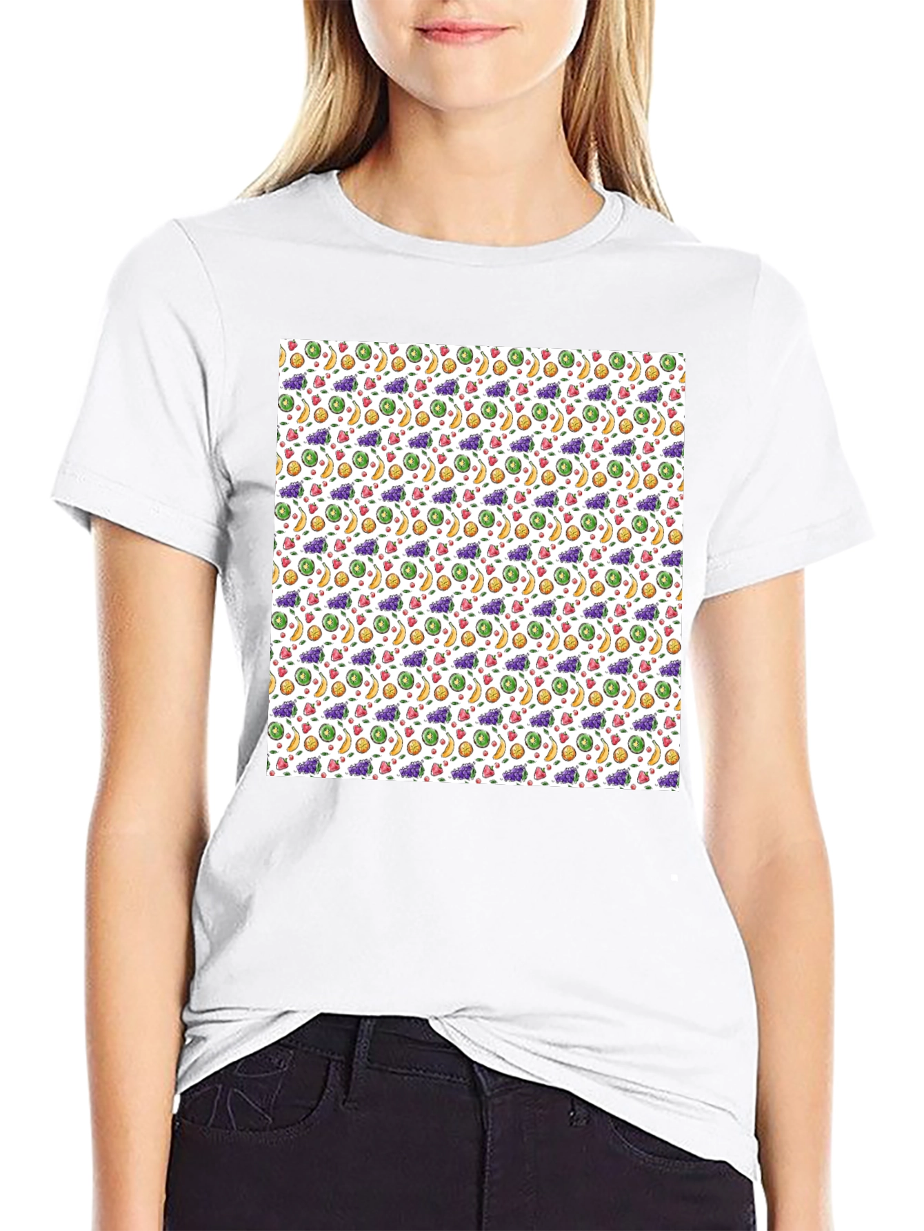 Fruit Pattern T-Shirt