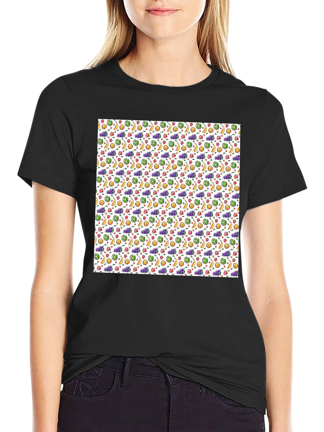 Fruit Pattern T-Shirt