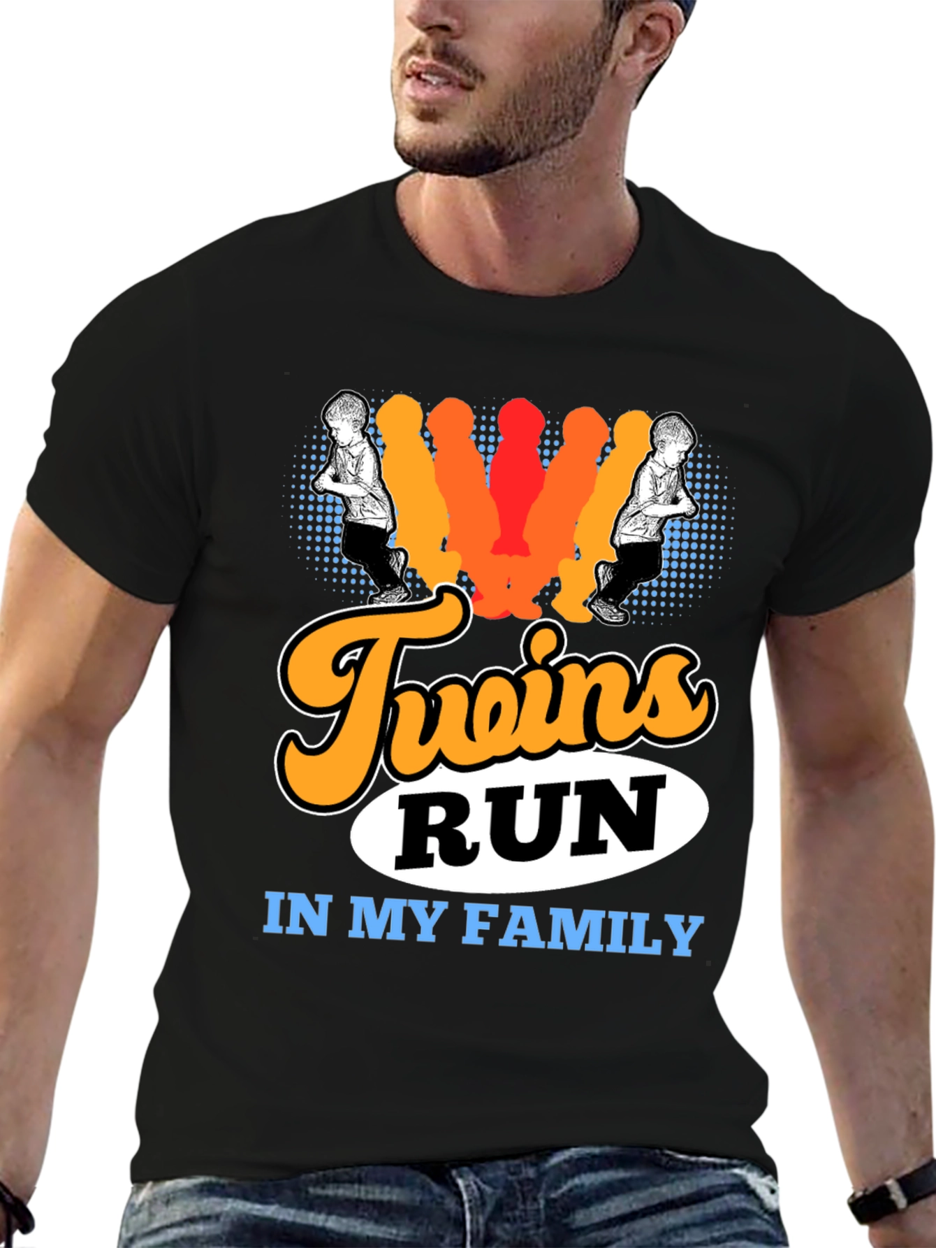Twins Run in My Family T-Shirt