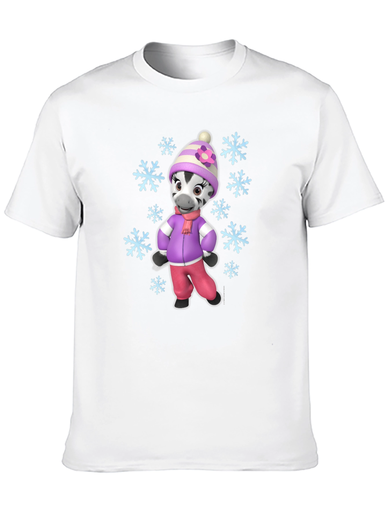 Winter Zebra T-Shirt