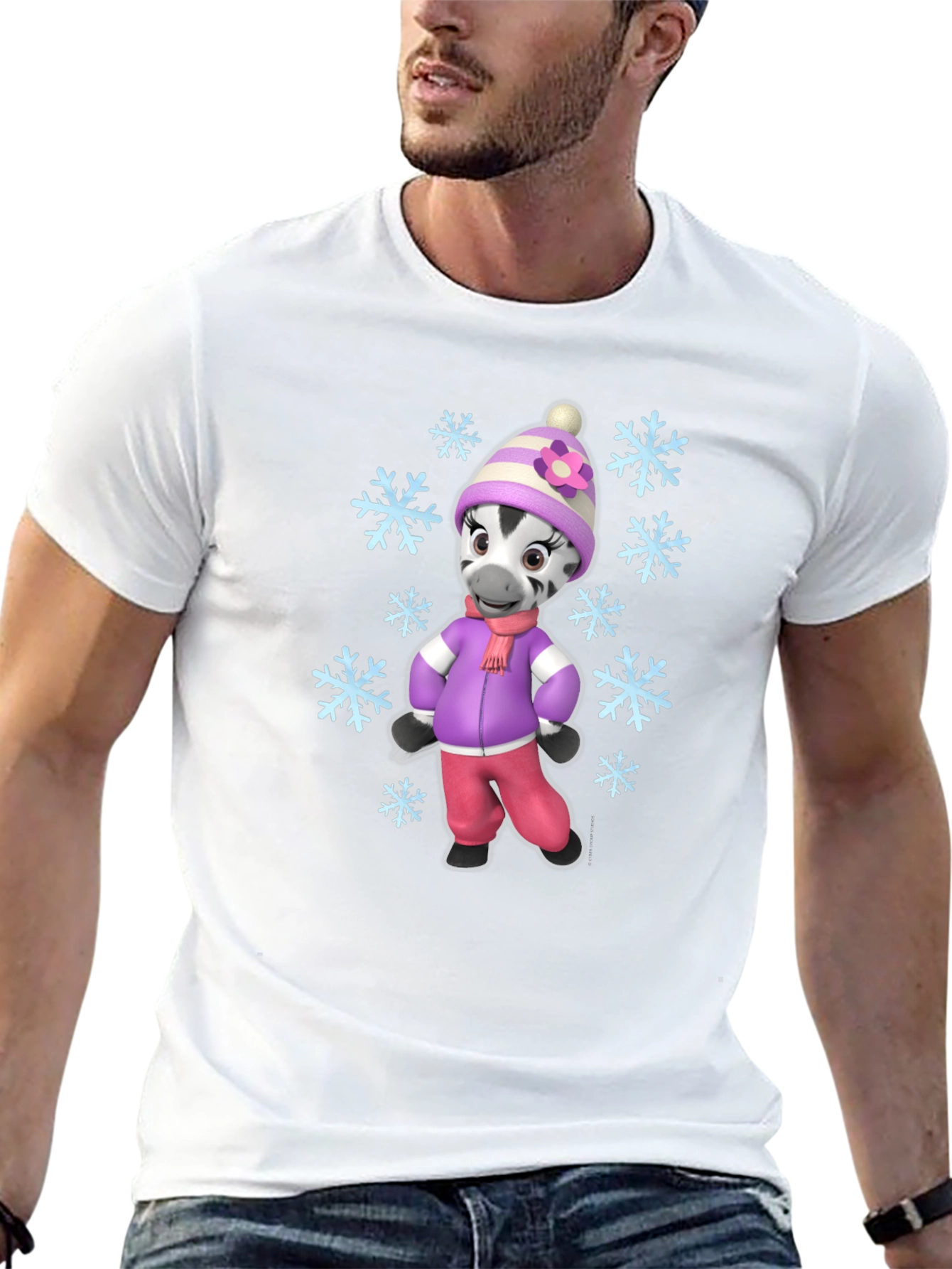 Winter Zebra T-Shirt