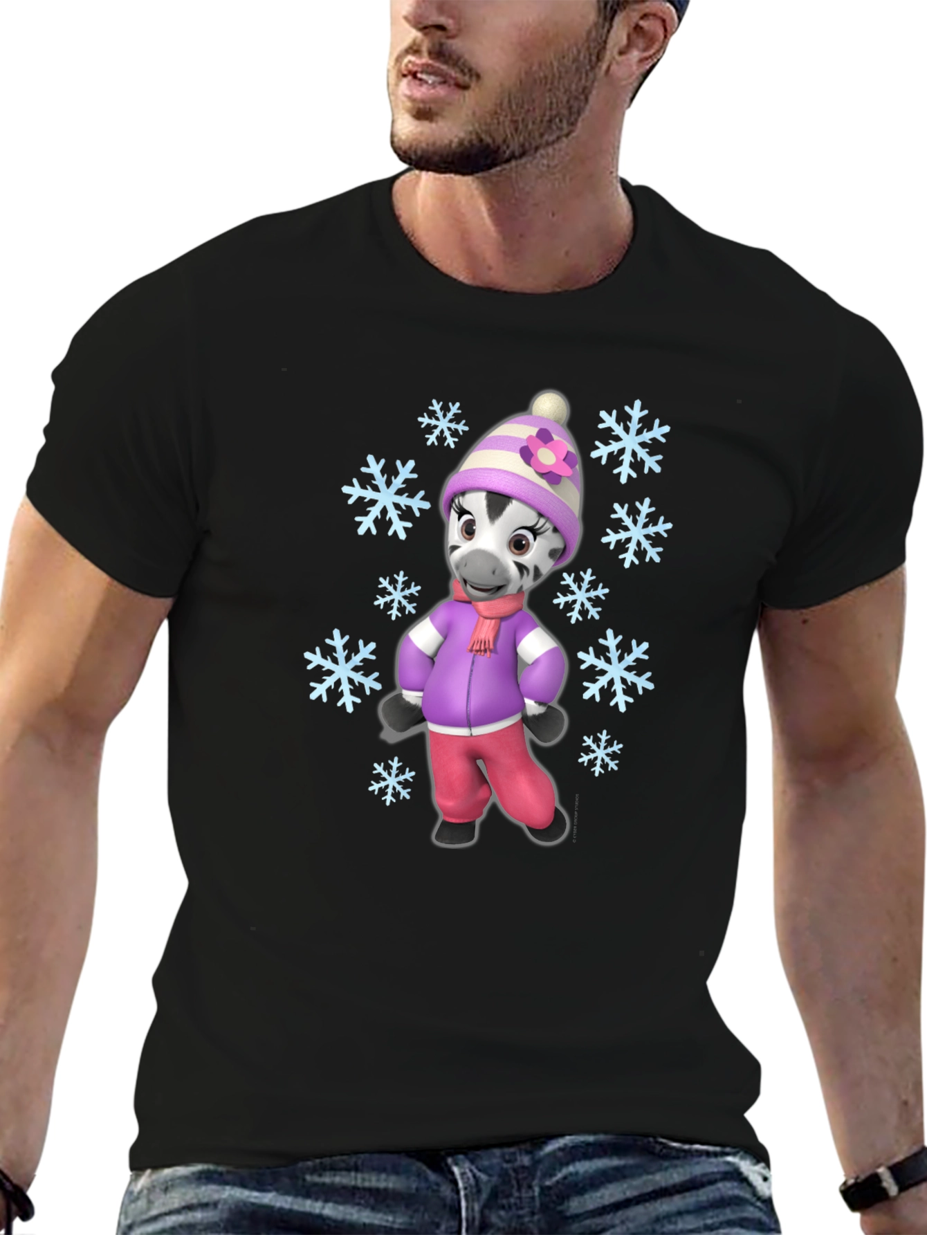 Winter Zebra T-Shirt