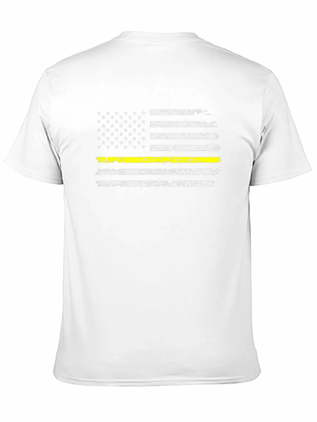Thin Yellow Line American Flag Tee