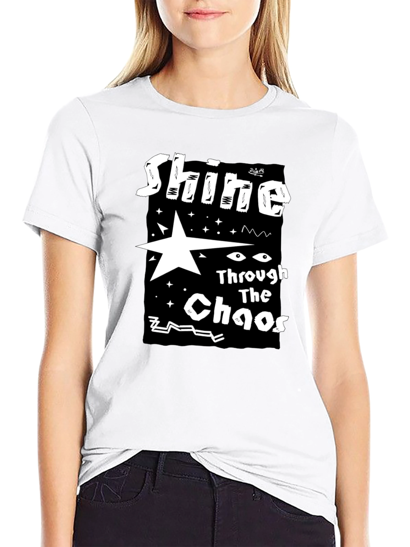 Shine Through The Chaos Graphic Tee