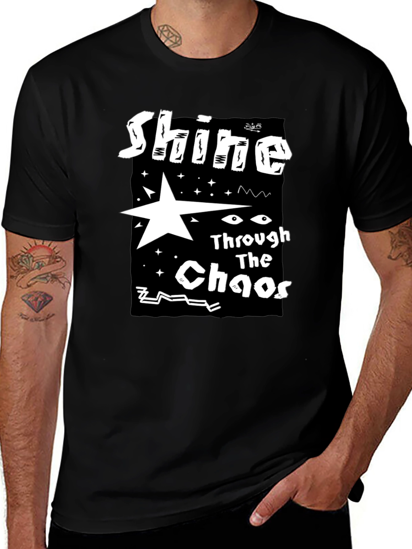 Shine Through The Chaos Graphic Tee