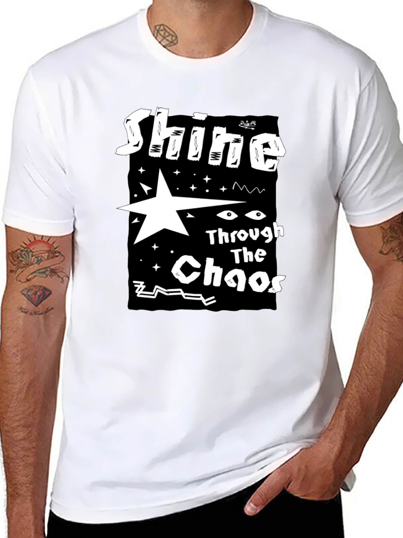 Shine Through The Chaos Graphic Tee