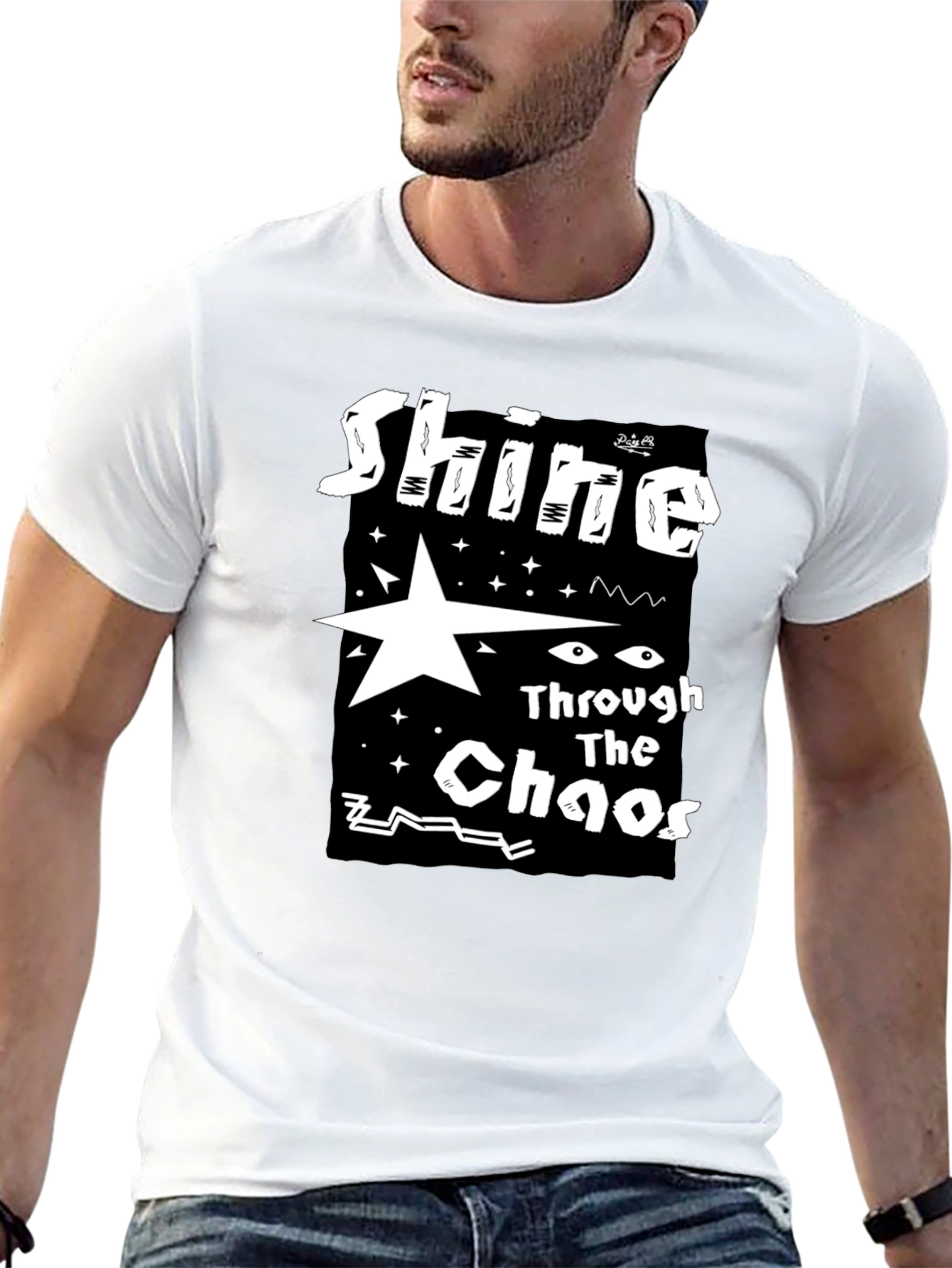 Shine Through The Chaos Graphic Tee