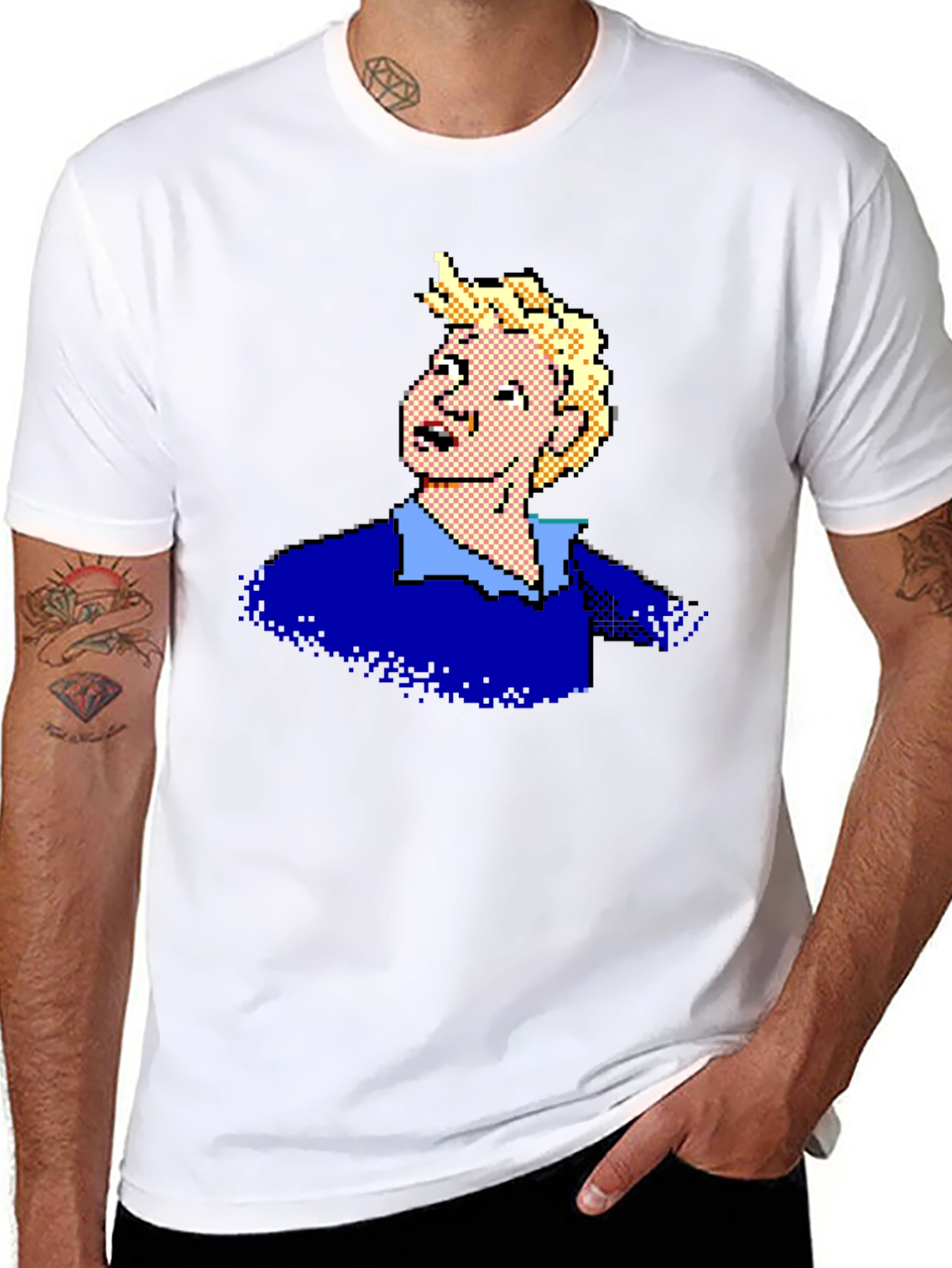 Retro Pixel Art T-Shirt
