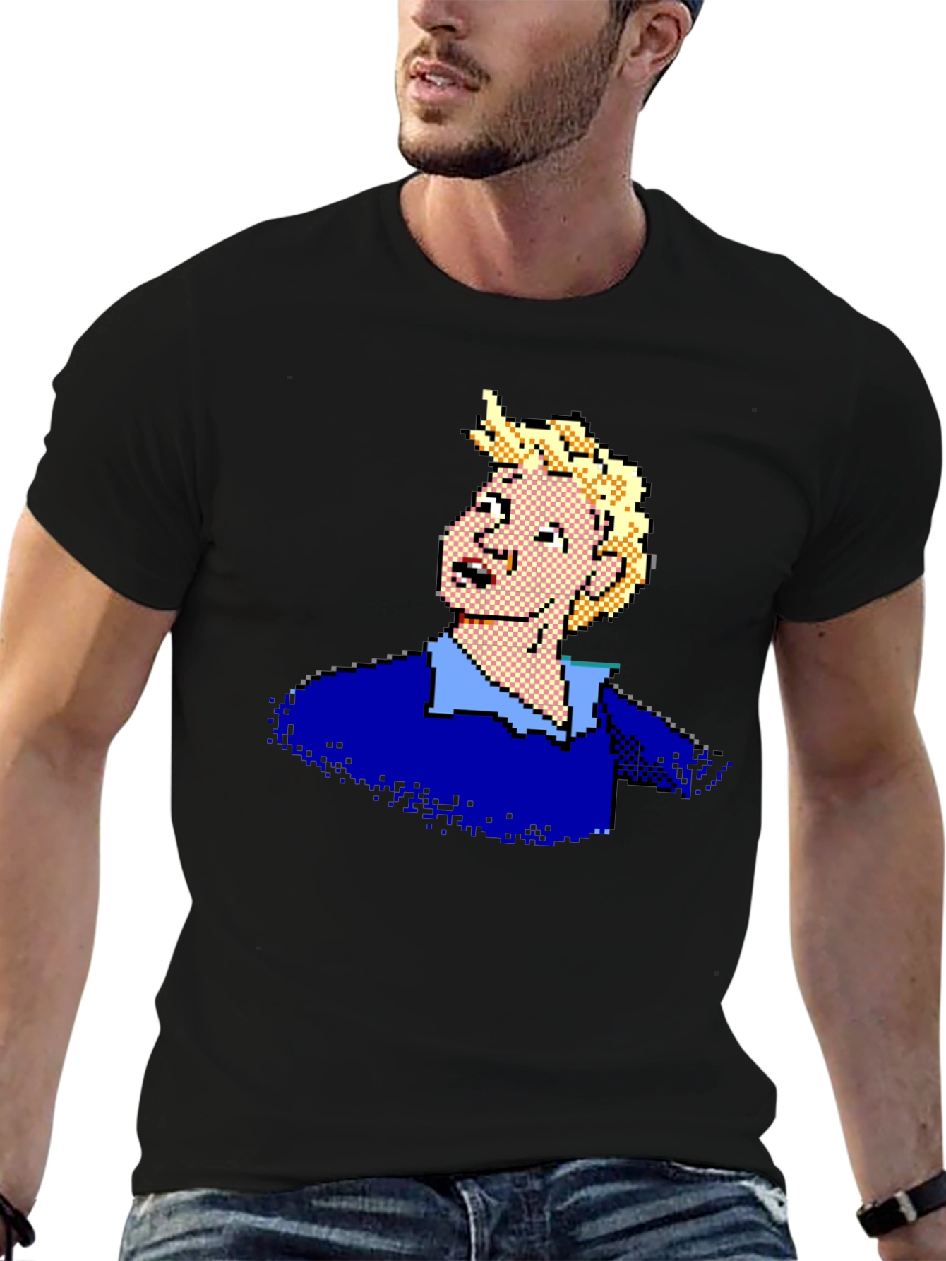 Retro Pixel Art T-Shirt