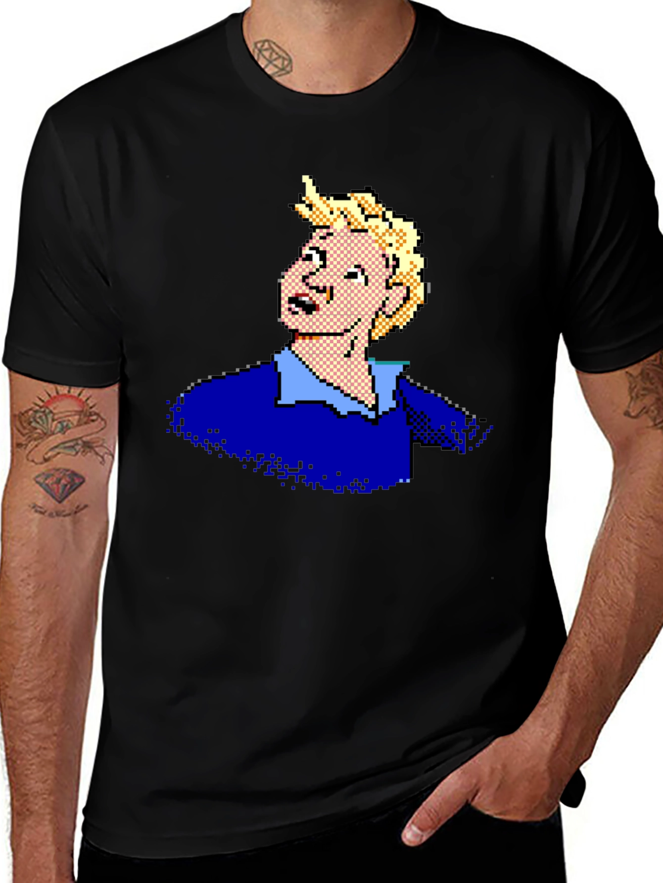 Retro Pixel Art T-Shirt
