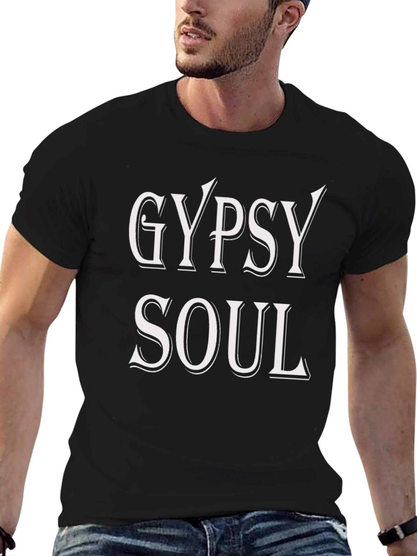 Gypsy Soul Graphic Tee - Black Unisex T-Shirt