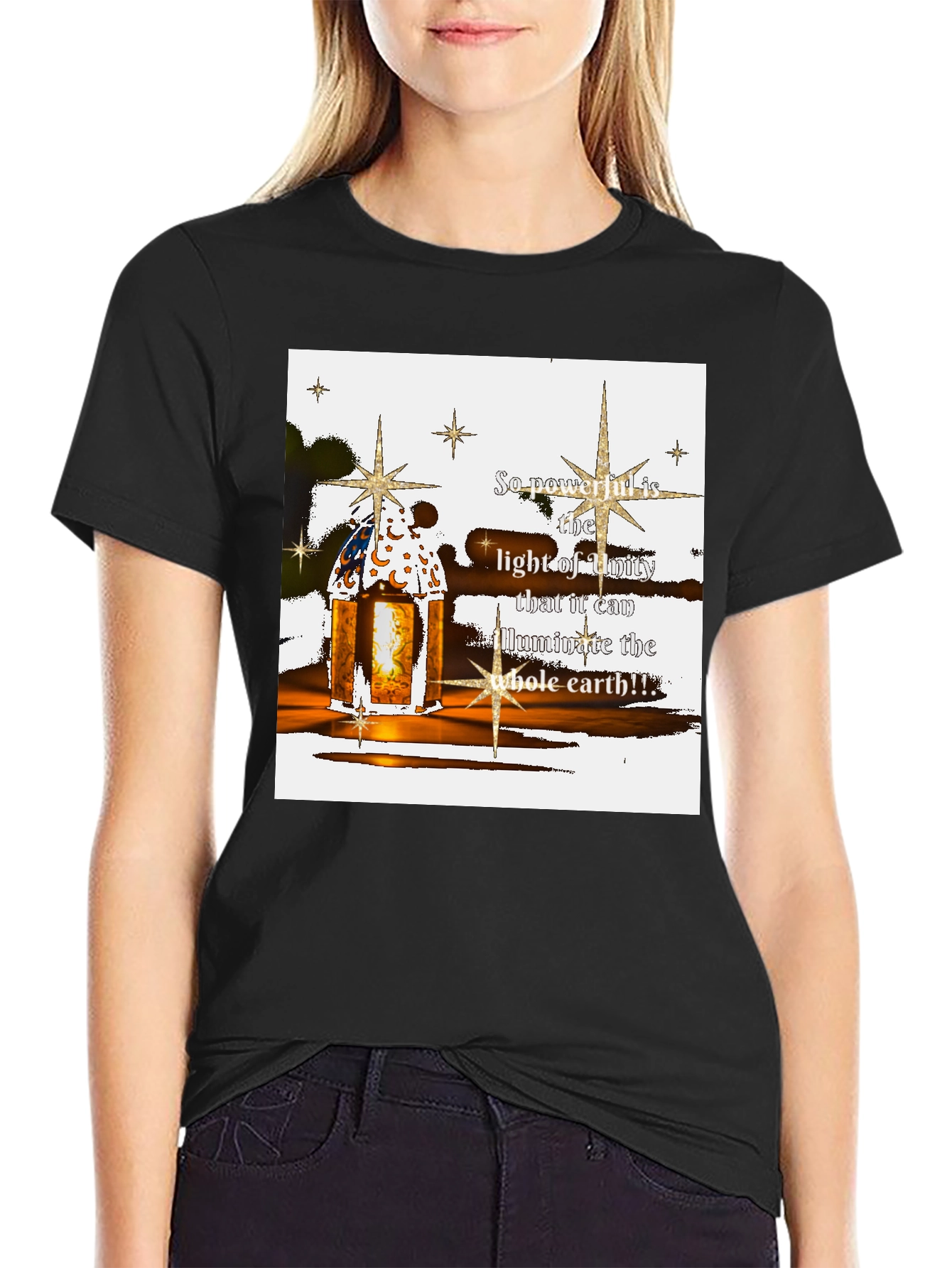 Unity Lantern Graphic T-Shirt