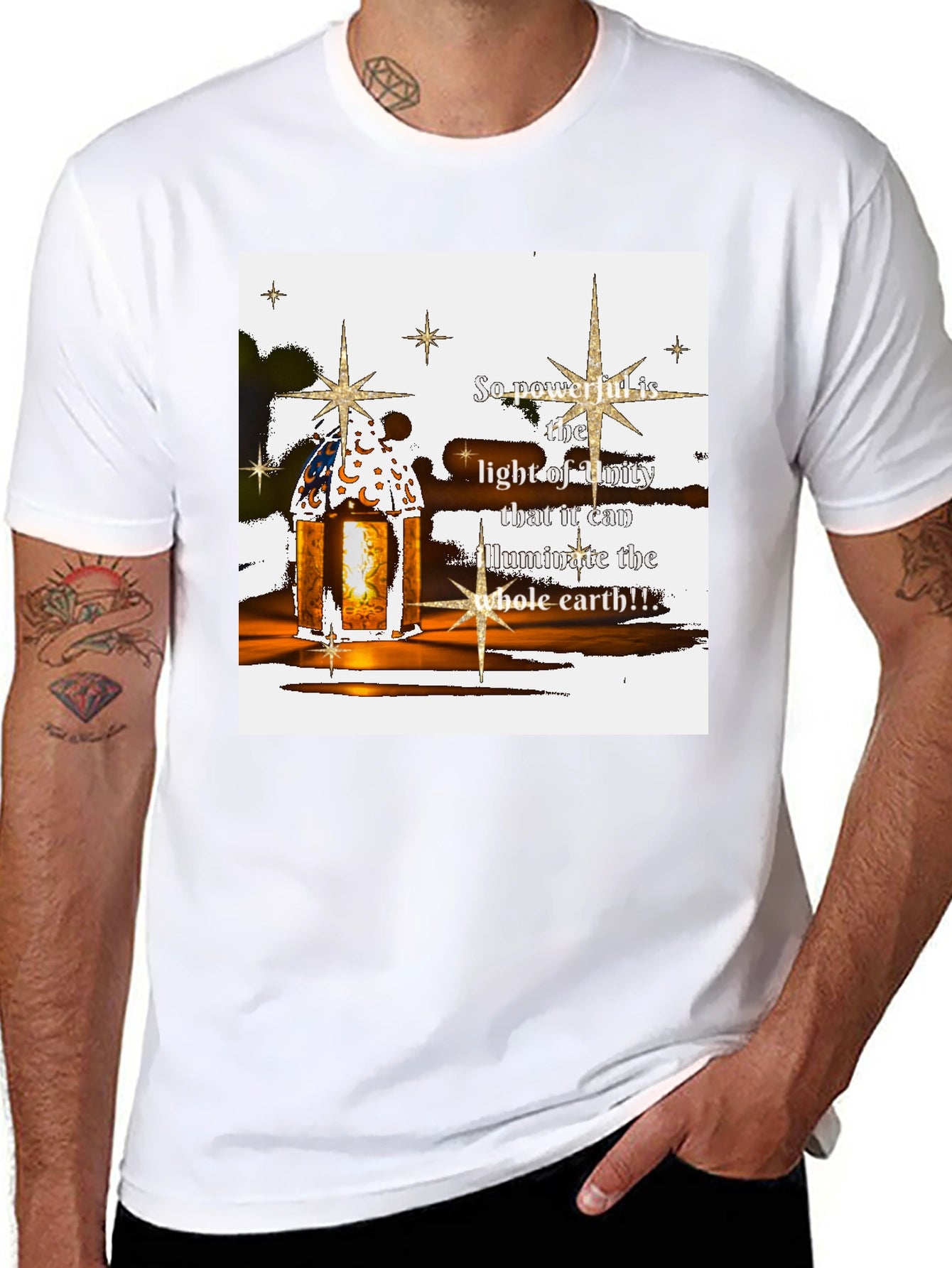 Unity Lantern Graphic T-Shirt