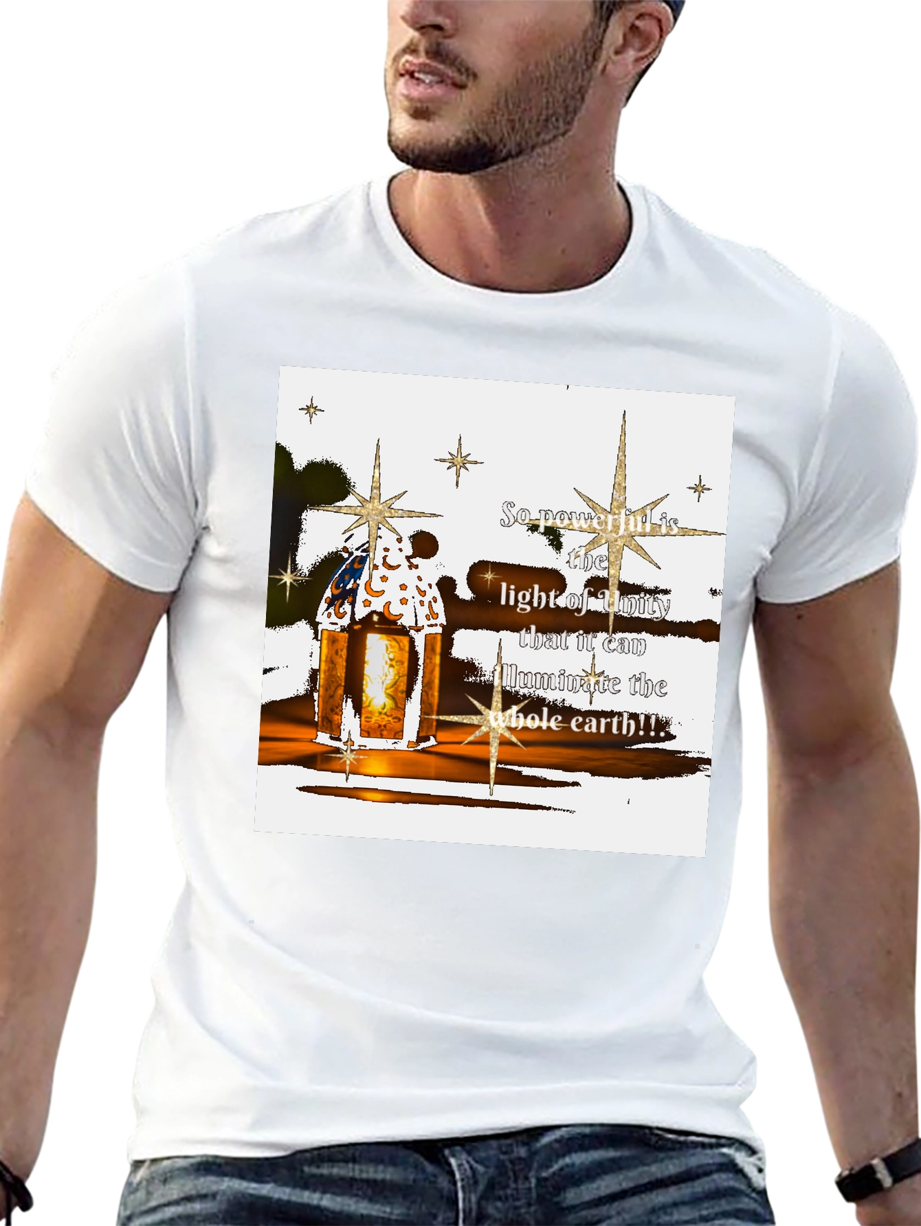 Unity Lantern Graphic T-Shirt