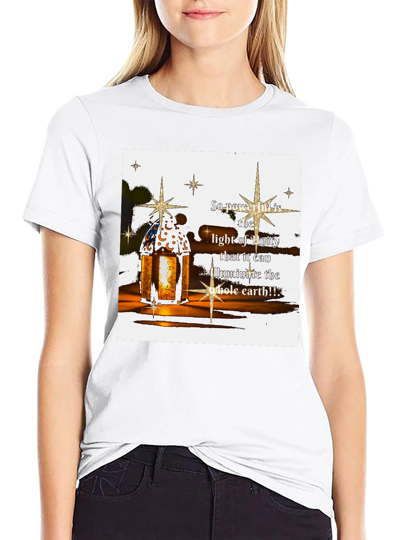 Unity Lantern Graphic T-Shirt