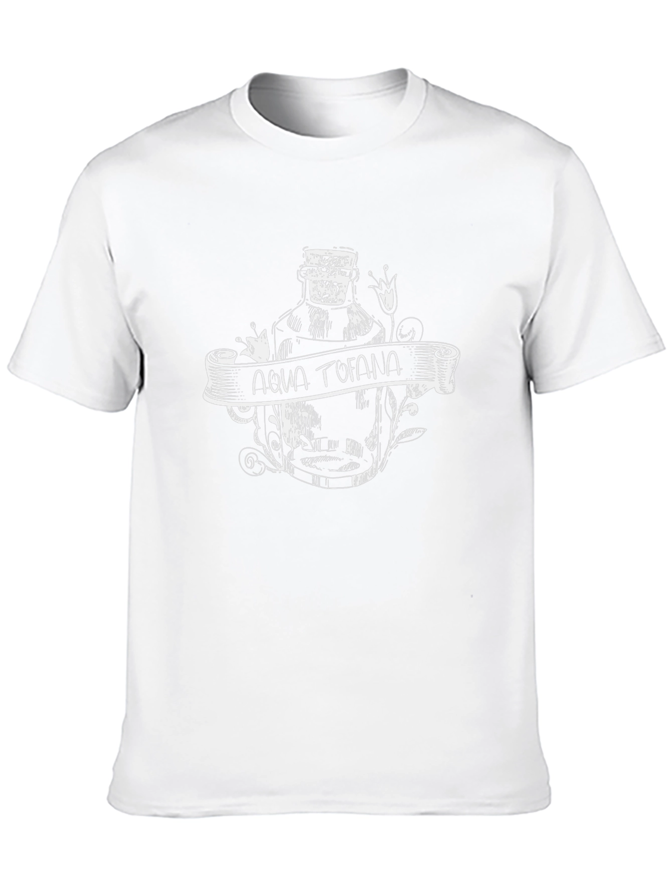 Aqua Tofana Graphic Tee - Dark Humor T-Shirt