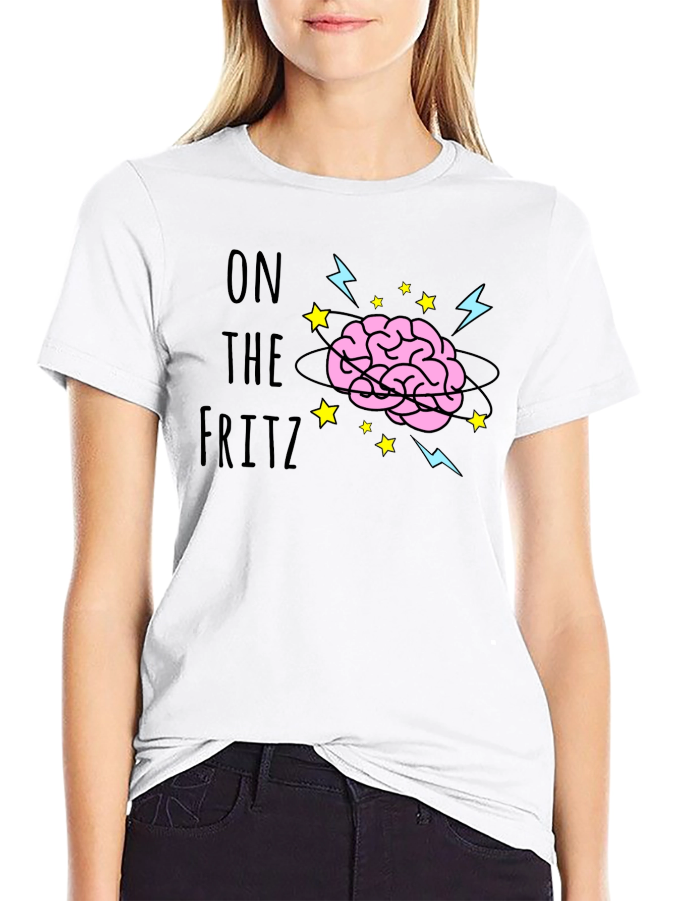 On the Fritz Brain T-Shirt - Funny Graphic Tee