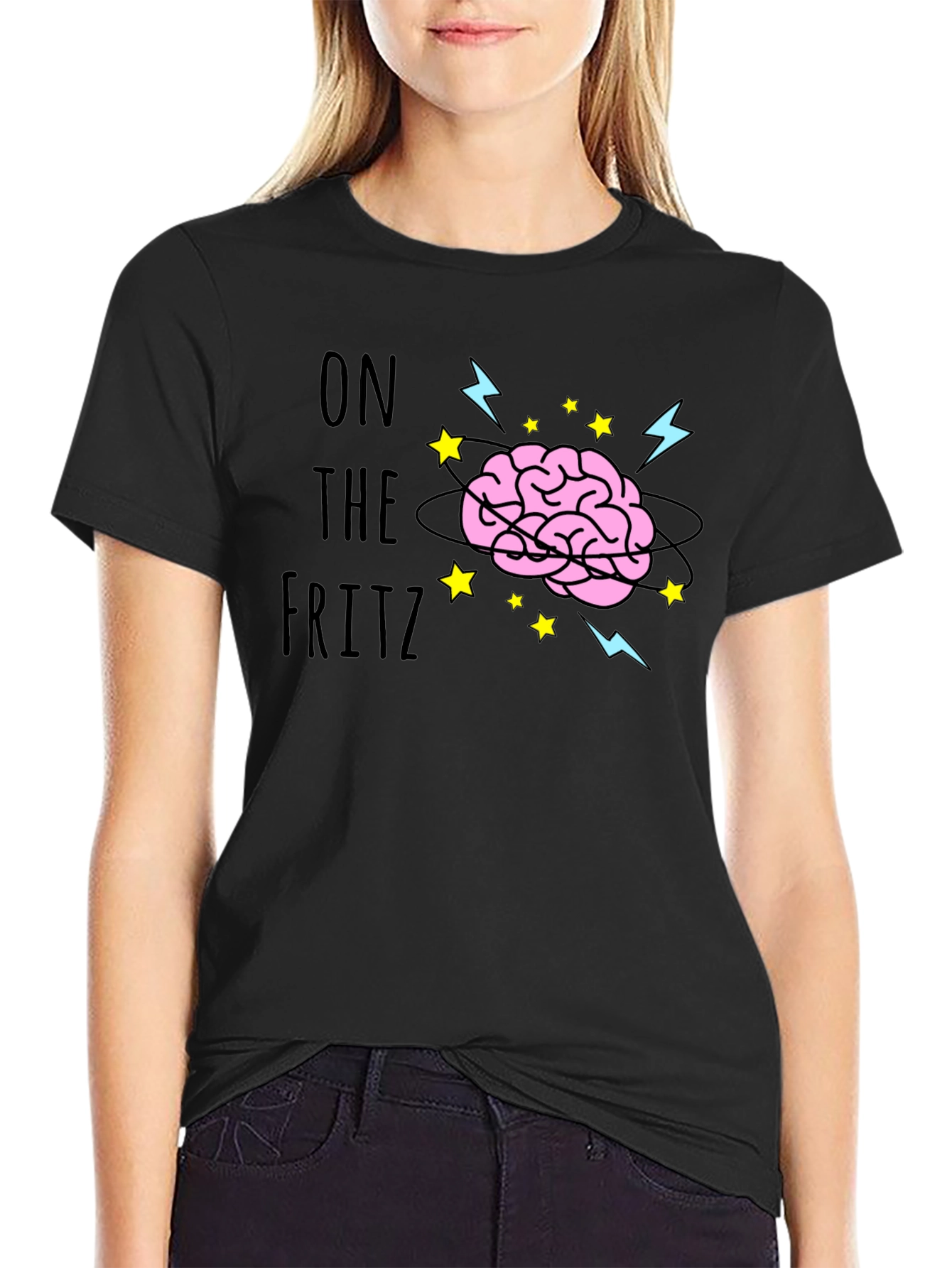 On the Fritz Brain T-Shirt - Funny Graphic Tee