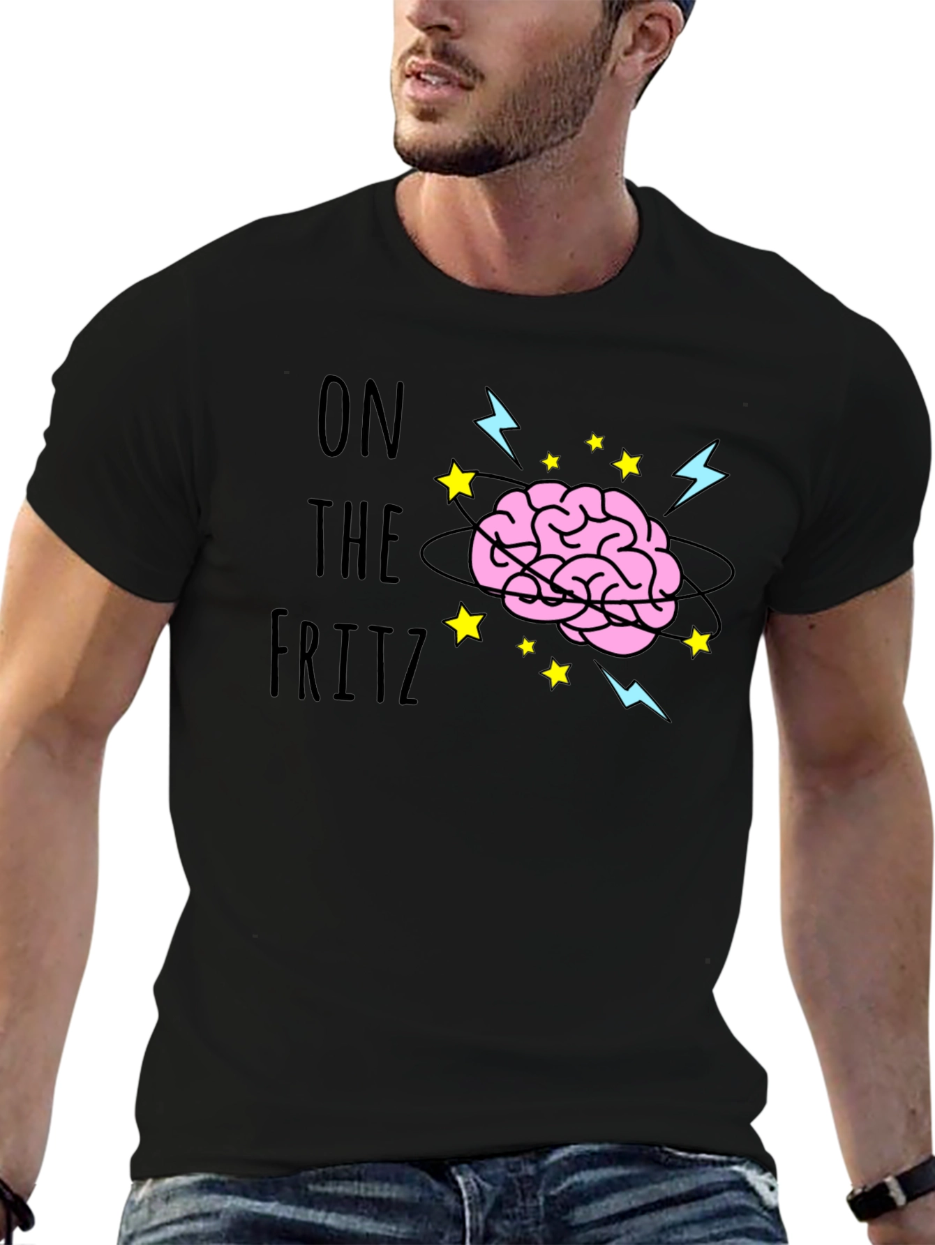 On the Fritz Brain T-Shirt - Funny Graphic Tee
