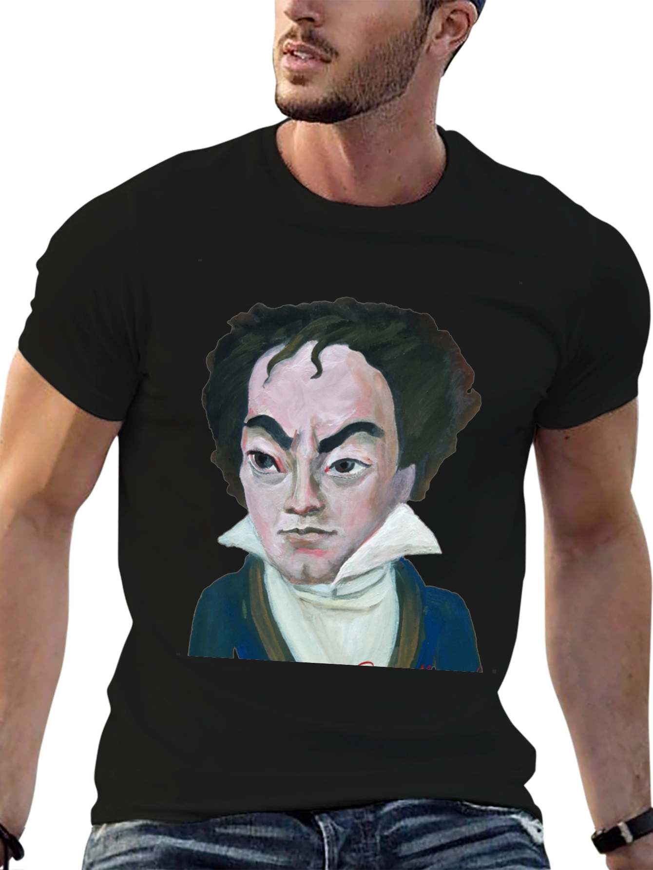 Beethoven Graphic Tee - Classic Composer Shirt