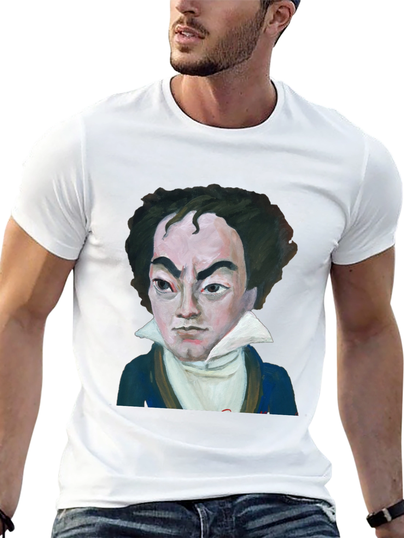 Beethoven Graphic Tee - Classic Composer Shirt