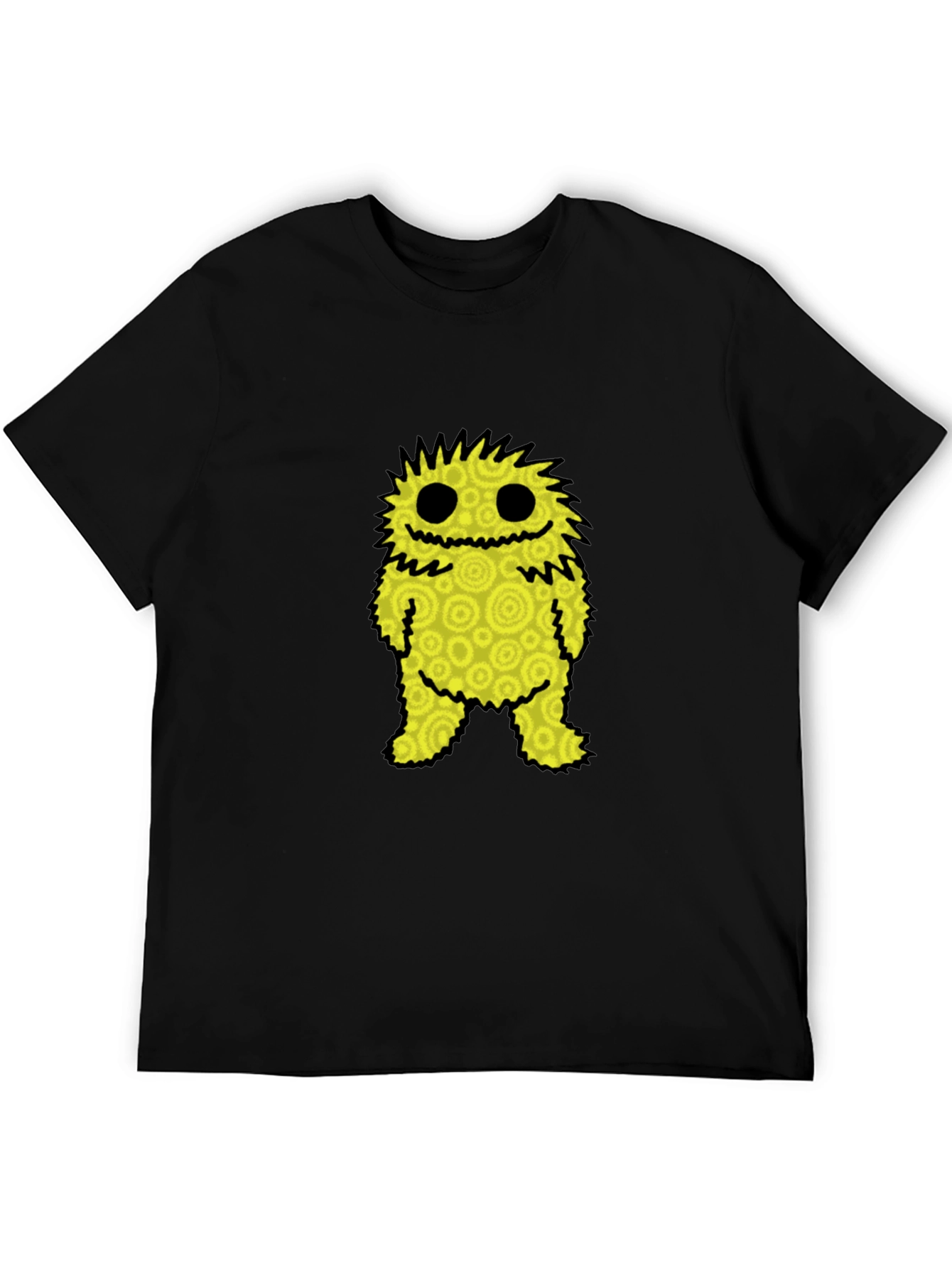 Funky Monster Graphic Tee - Black
