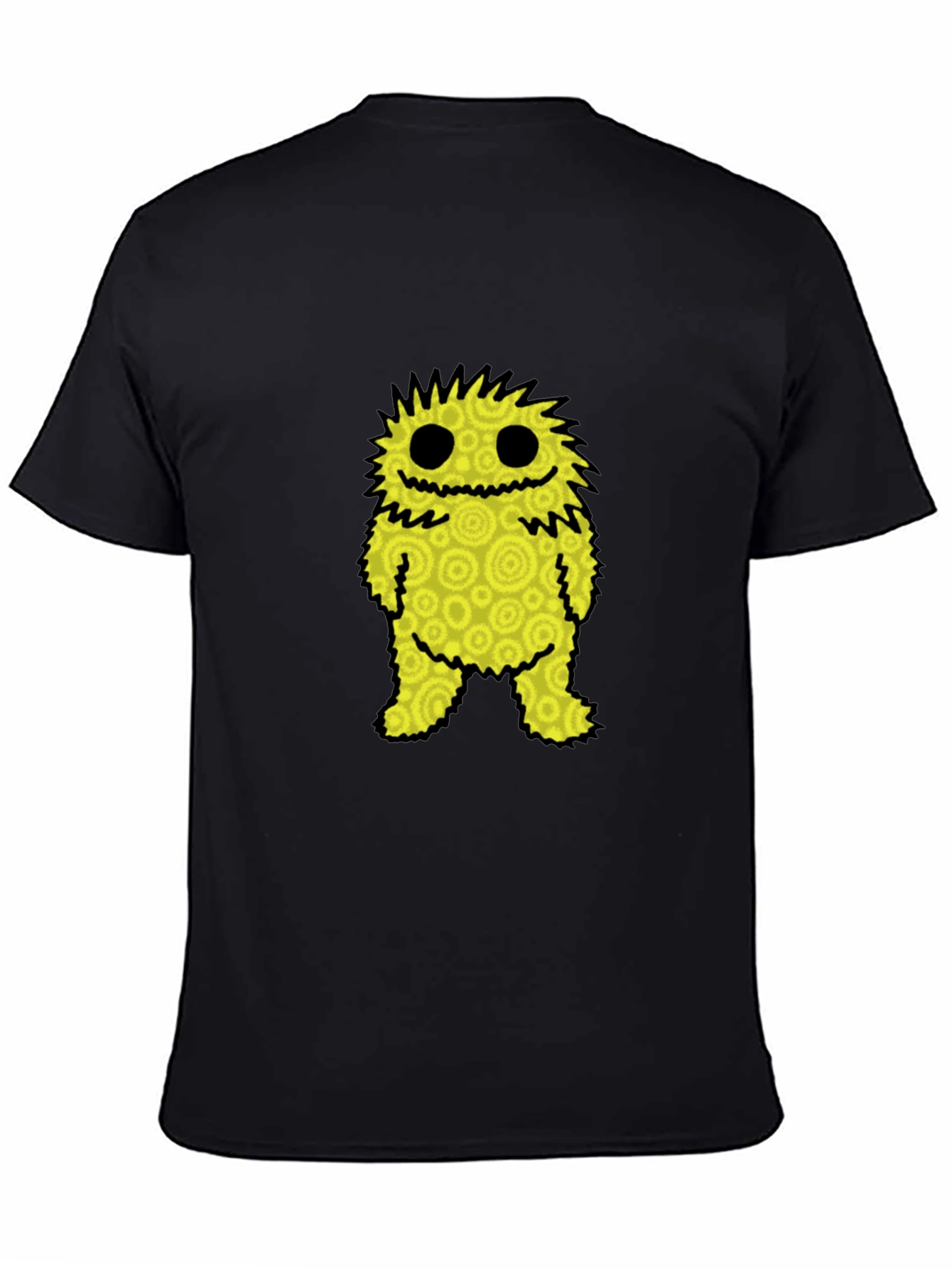 Funky Monster Graphic Tee - Black
