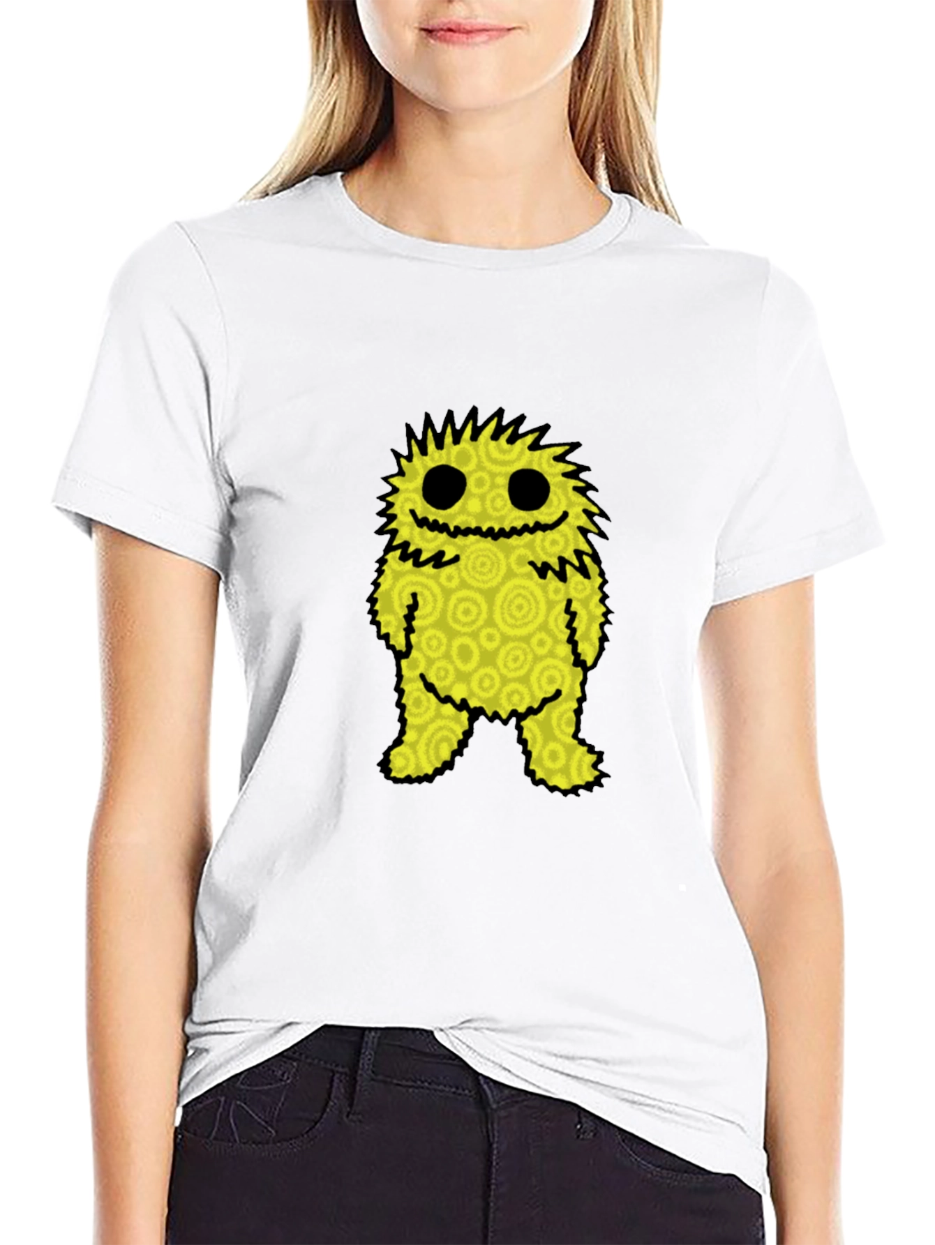 Funky Monster Graphic Tee - Black