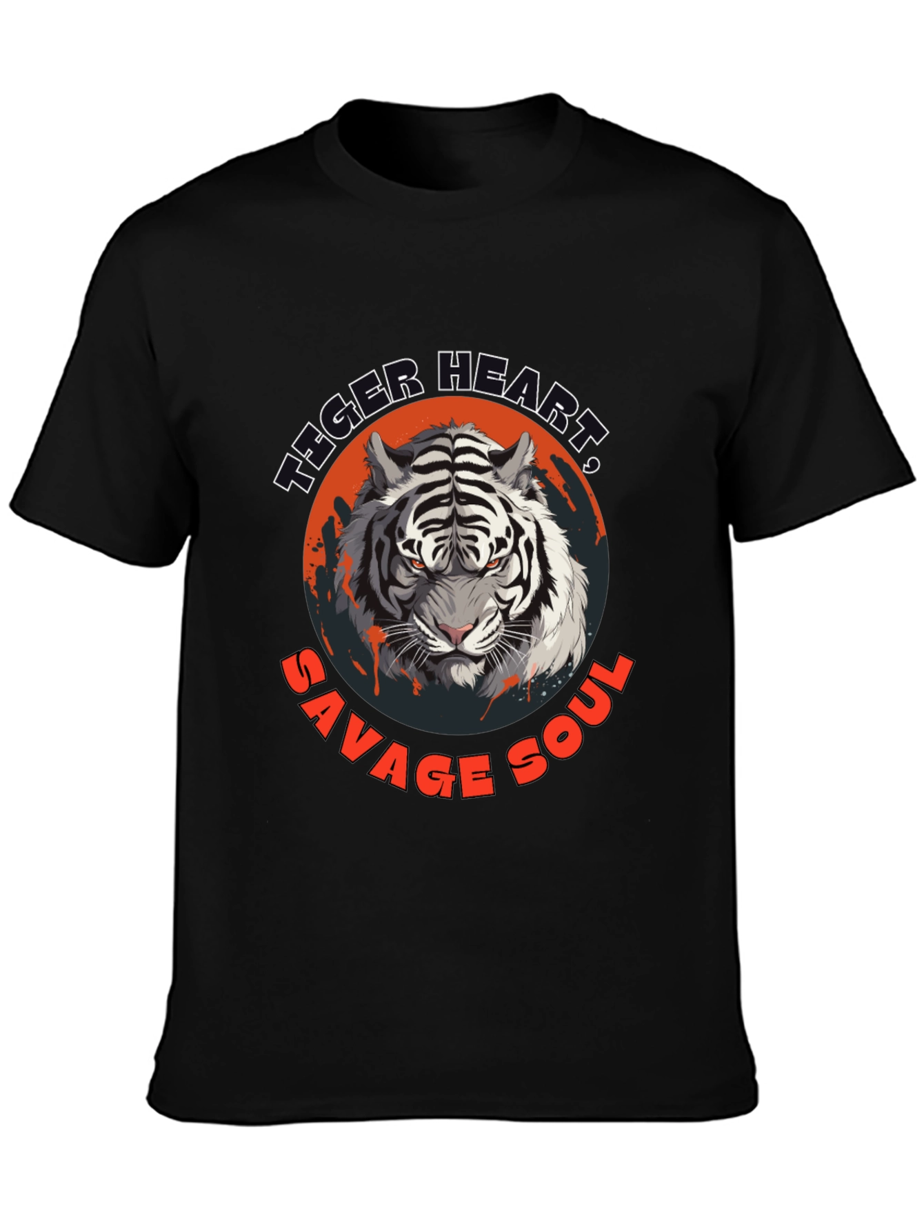 Tiger Heart Savage Soul Graphic Tee