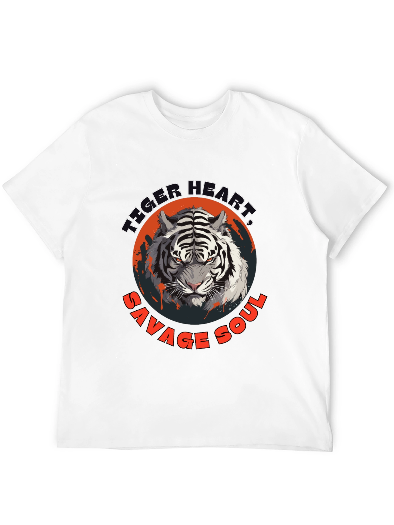 Tiger Heart Savage Soul Graphic Tee
