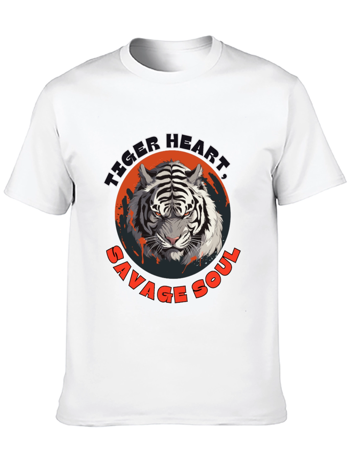 Tiger Heart Savage Soul Graphic Tee