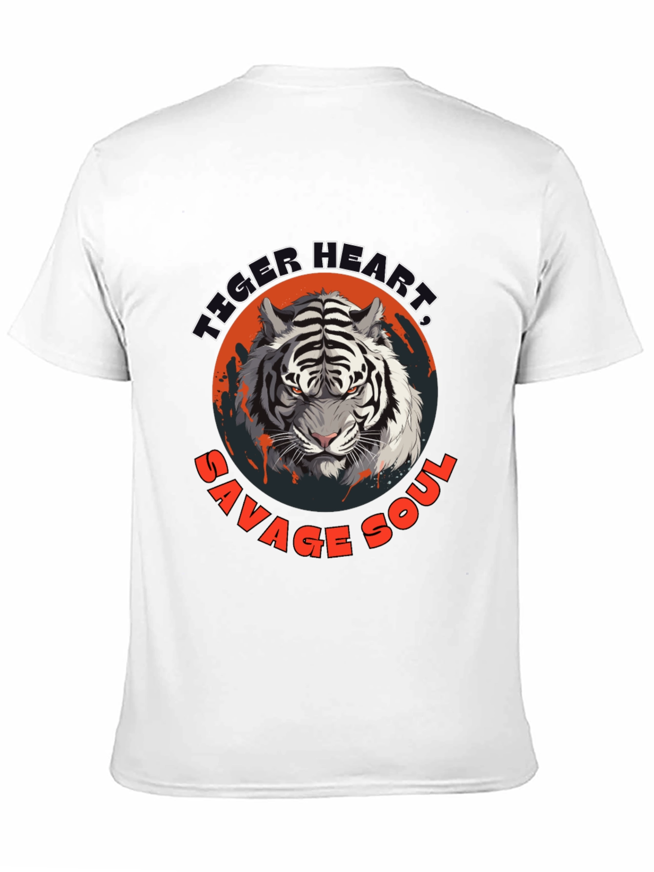 Tiger Heart Savage Soul Graphic Tee