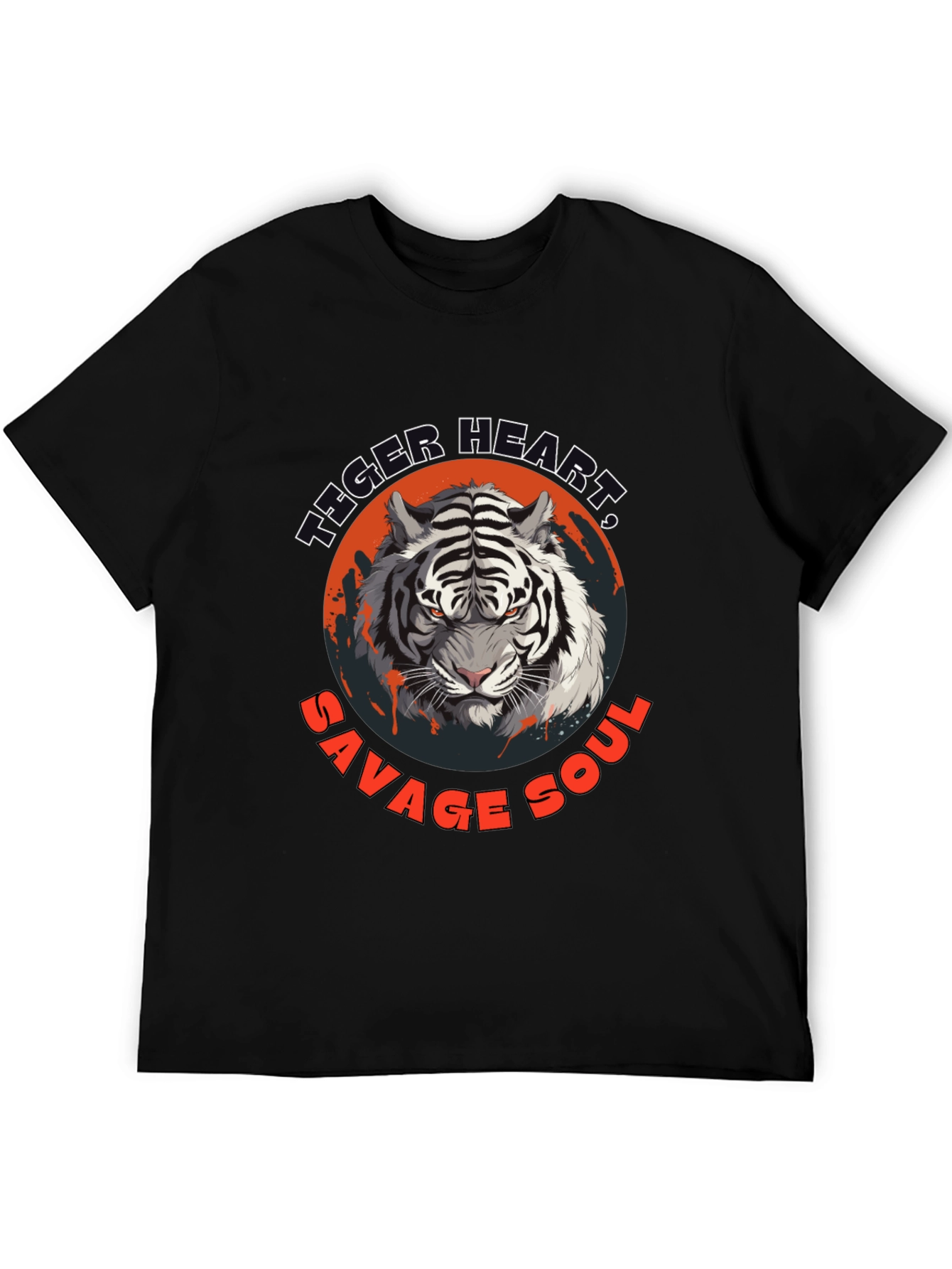 Tiger Heart Savage Soul Graphic Tee