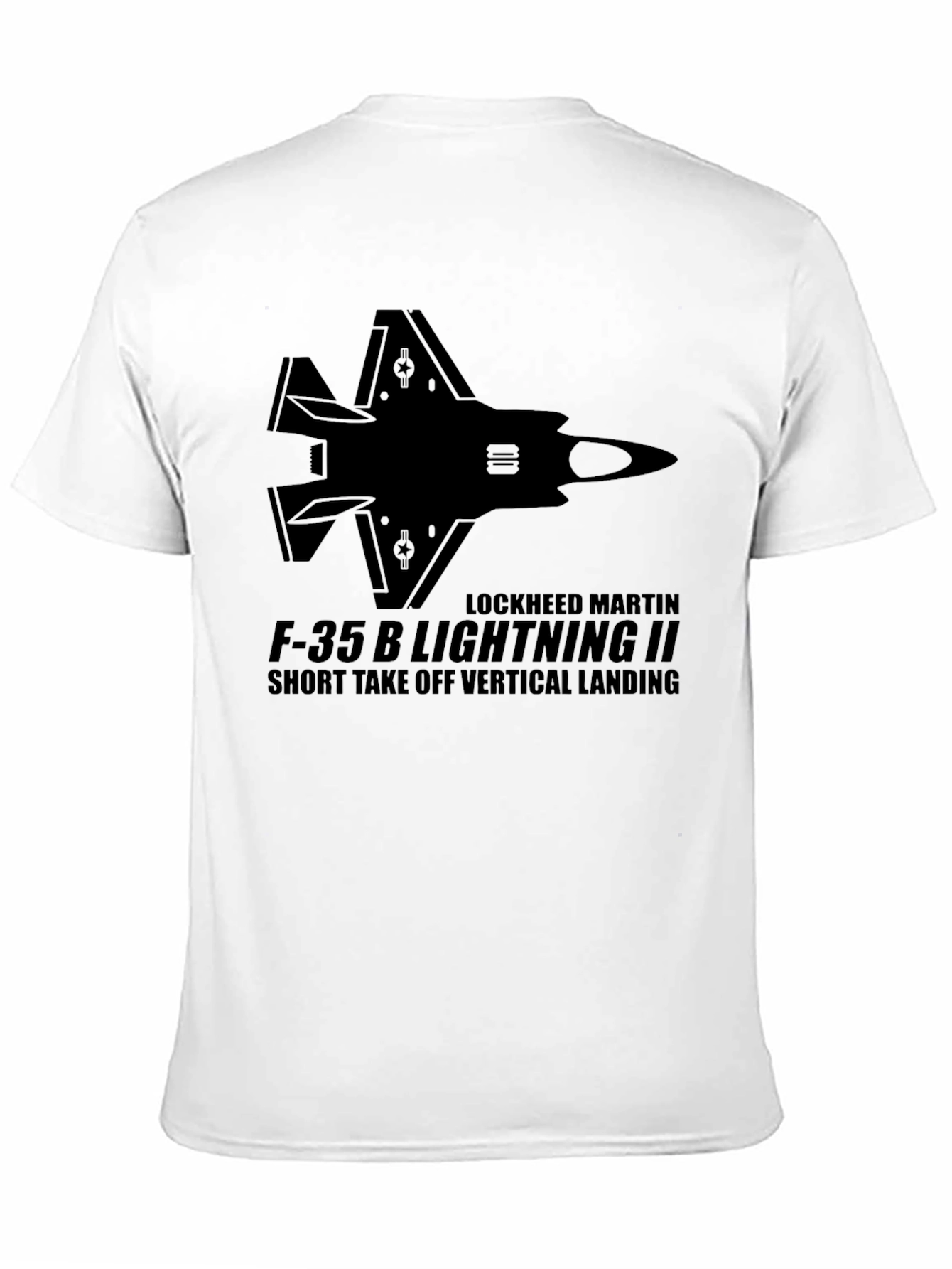 F-35B Lightning II Black T-Shirt