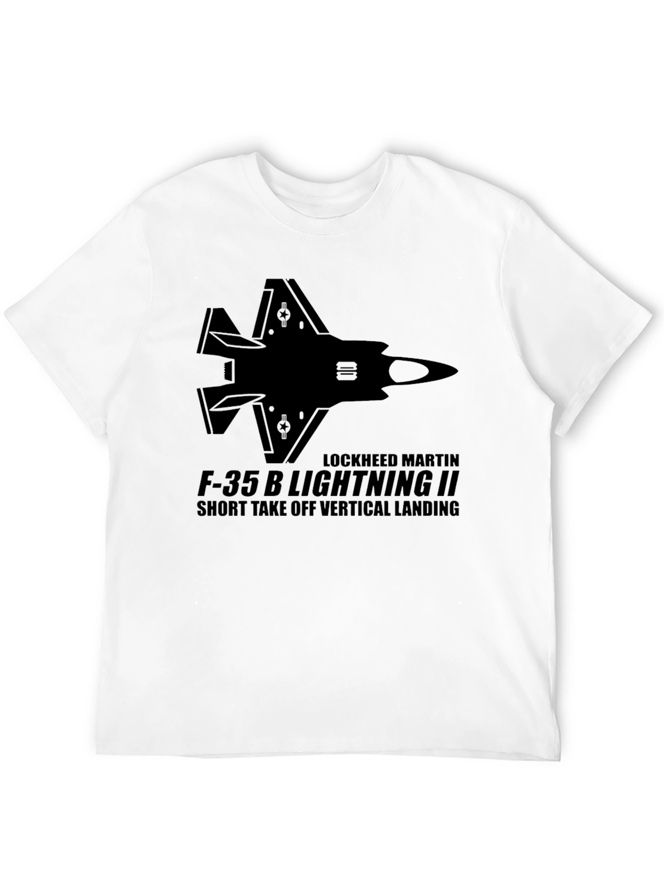 F-35B Lightning II Black T-Shirt