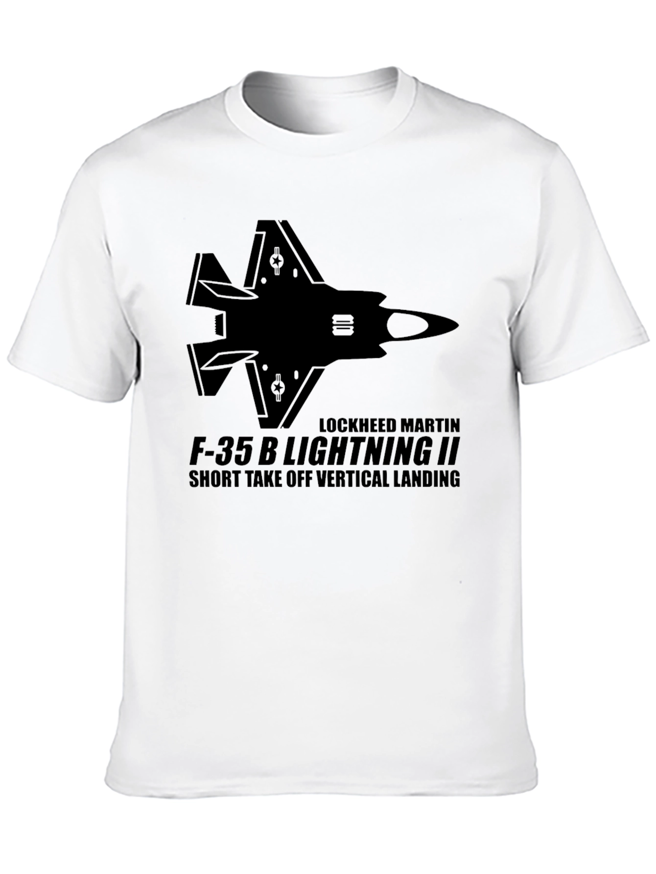 F-35B Lightning II Black T-Shirt