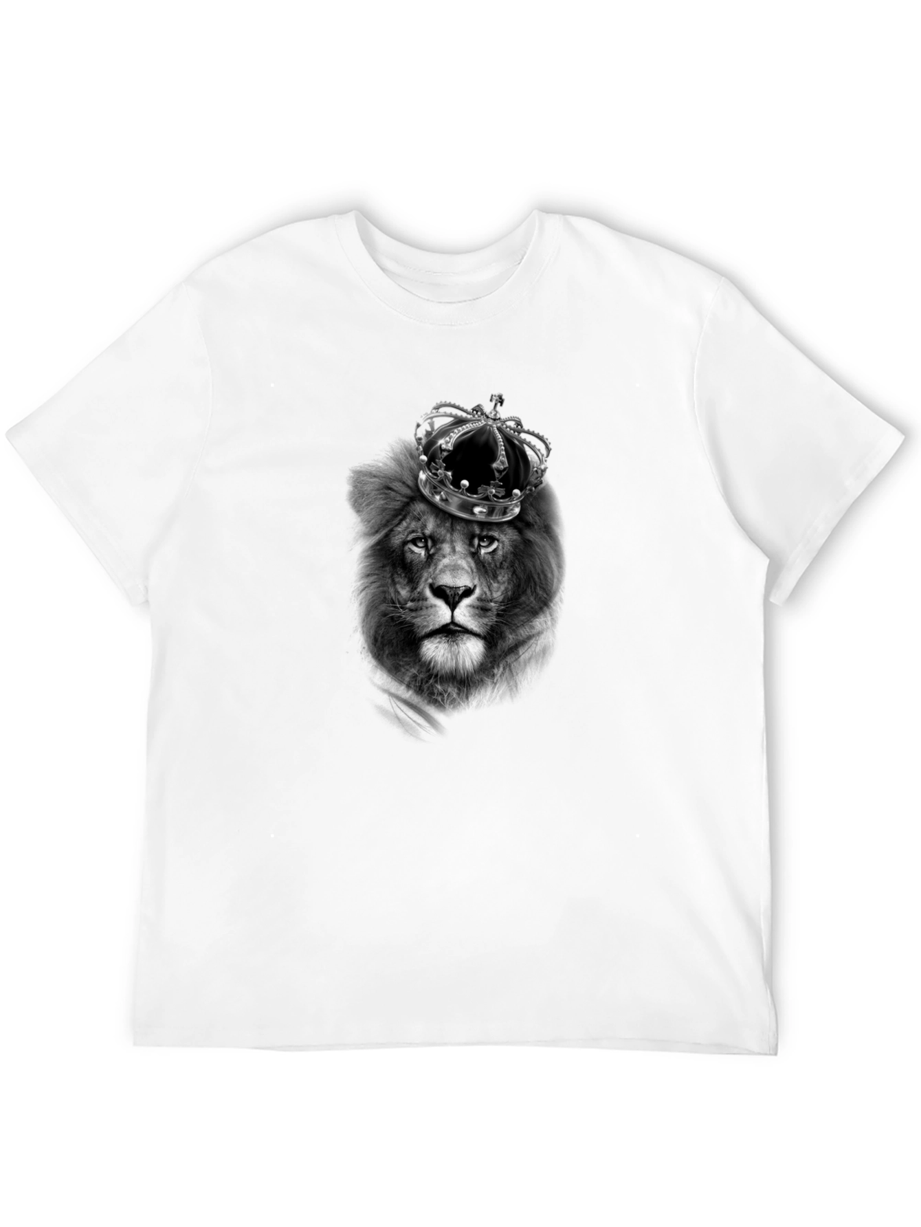 Lion King Graphic T-Shirt - Black Cotton Tee