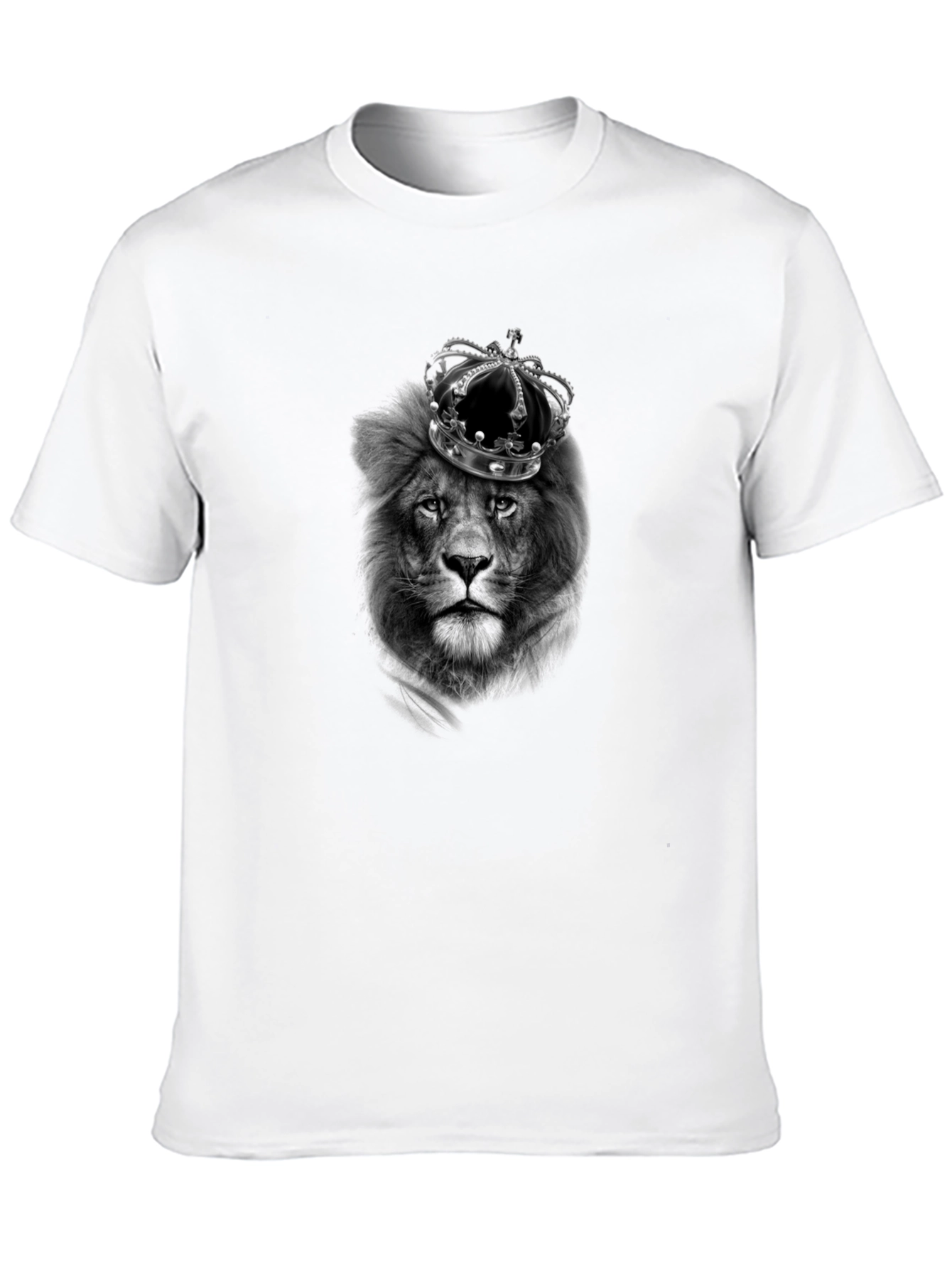 Lion King Graphic T-Shirt - Black Cotton Tee