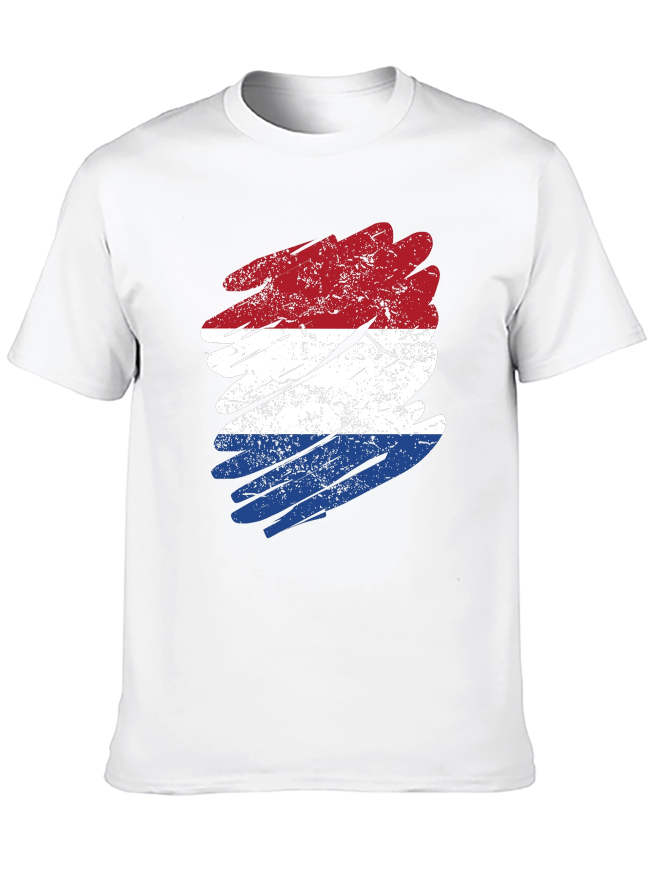 Dutch Flag Distressed T-Shirt - Netherlands Pride Tee