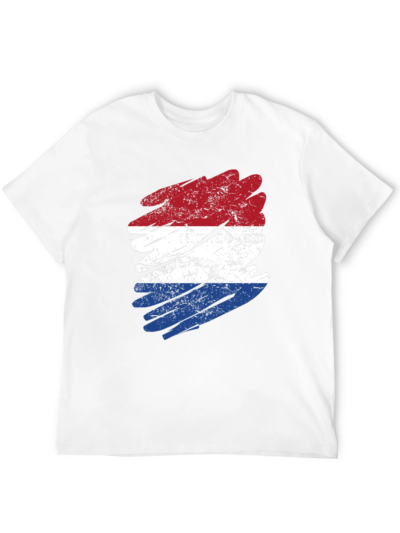 Dutch Flag Distressed T-Shirt - Netherlands Pride Tee