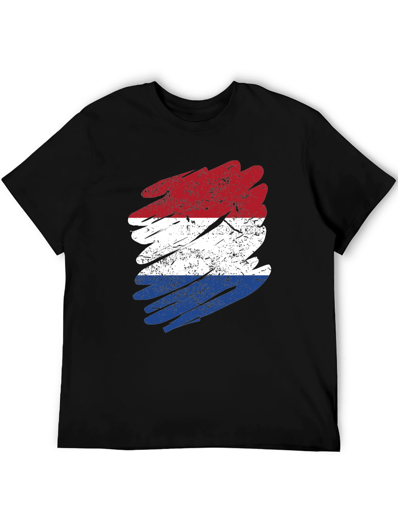 Dutch Flag Distressed T-Shirt - Netherlands Pride Tee