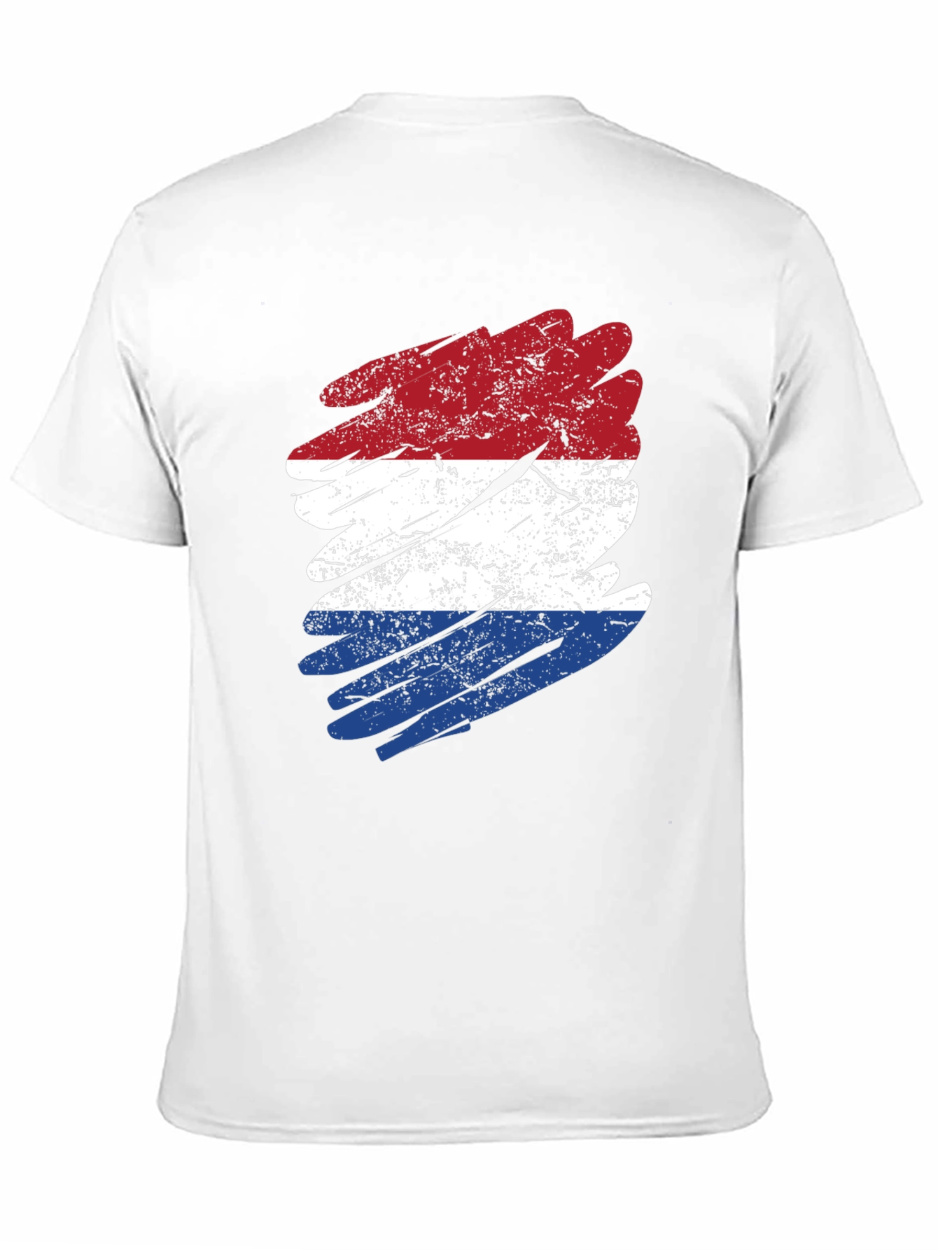 Dutch Flag Distressed T-Shirt - Netherlands Pride Tee