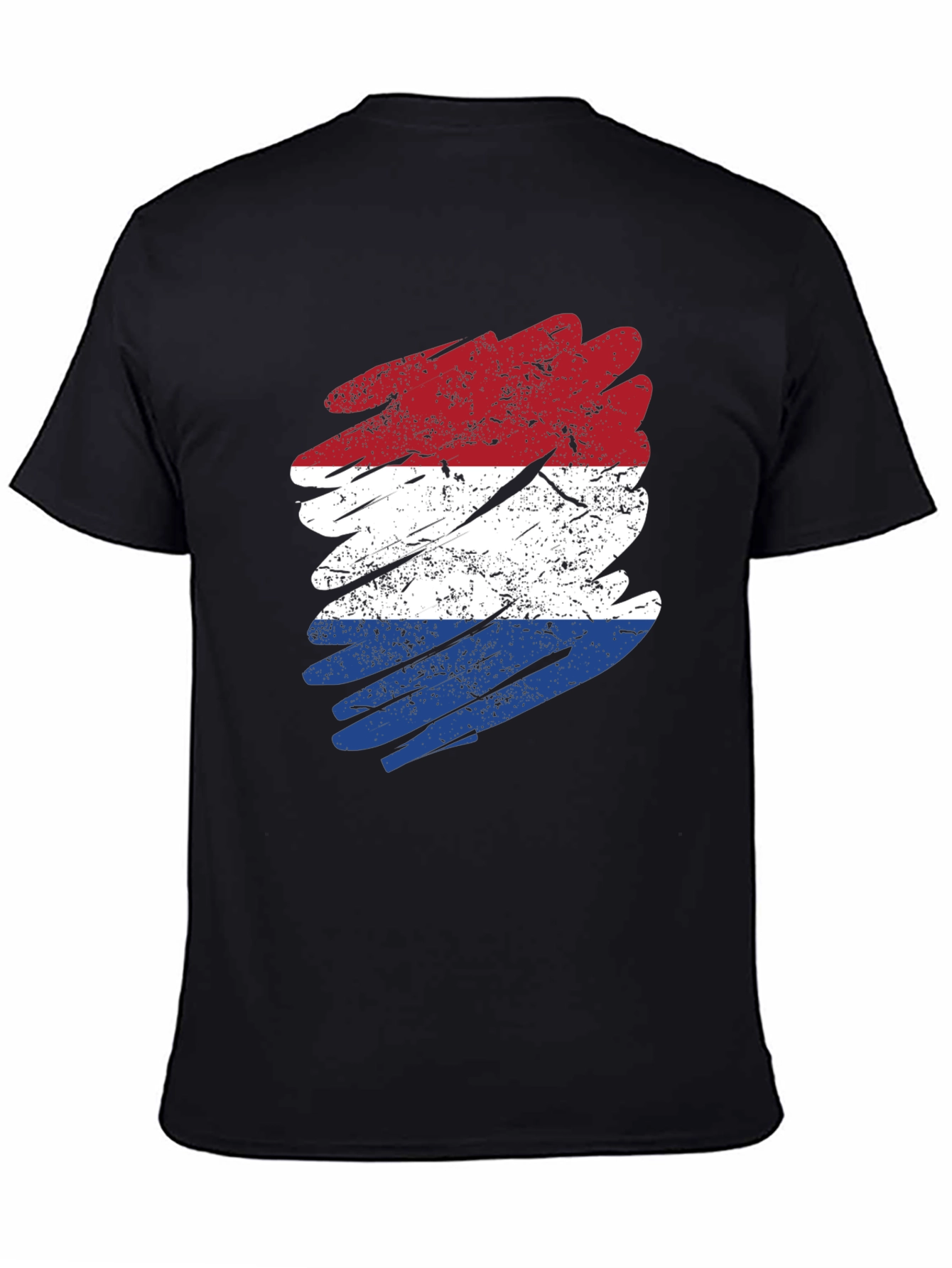 Dutch Flag Distressed T-Shirt - Netherlands Pride Tee