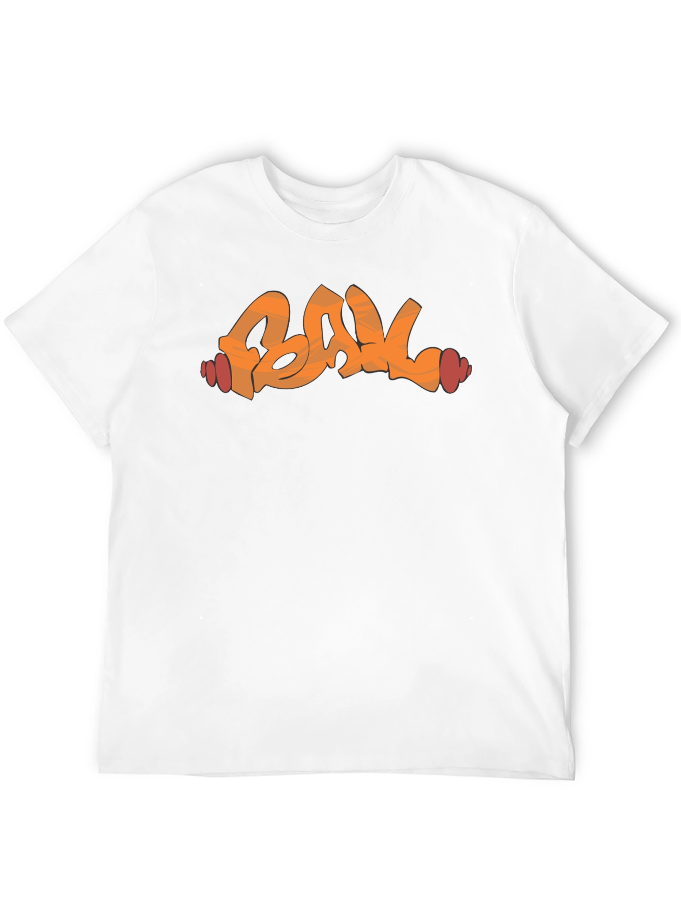 Abstract Graffiti Style Graphic Tee - Black