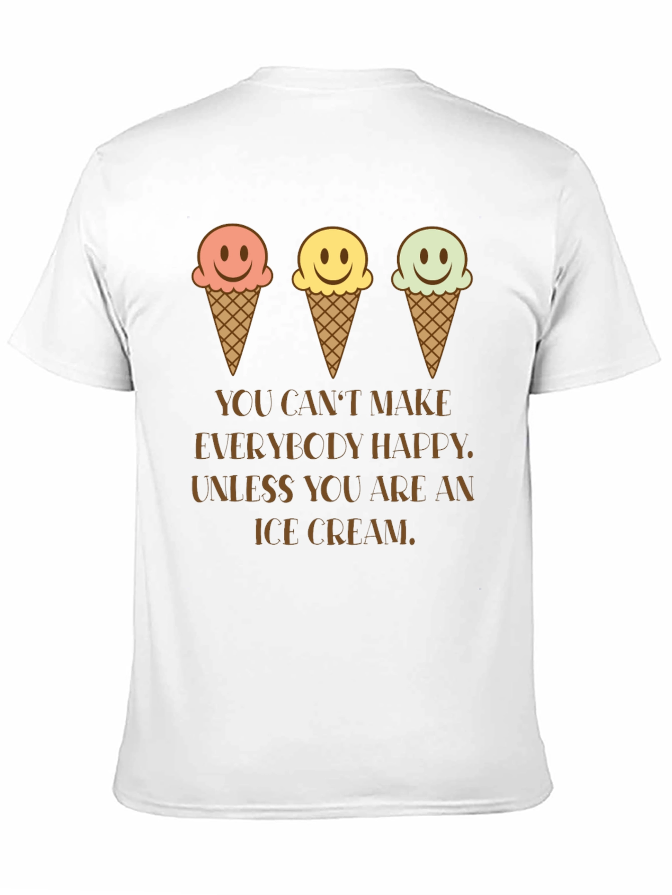 Ice Cream Happiness Graphic T-Shirt