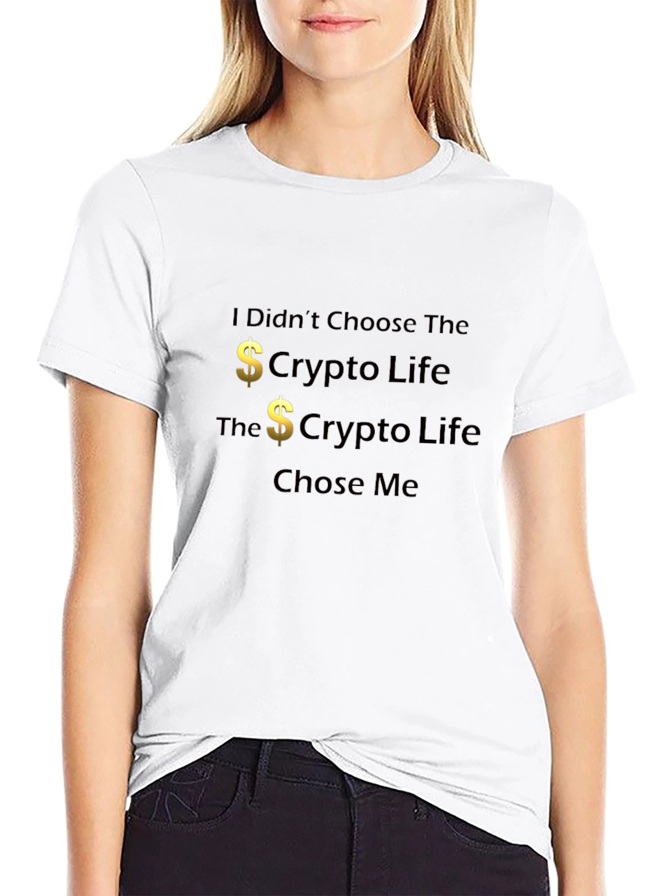 Crypto Life Black T-Shirt