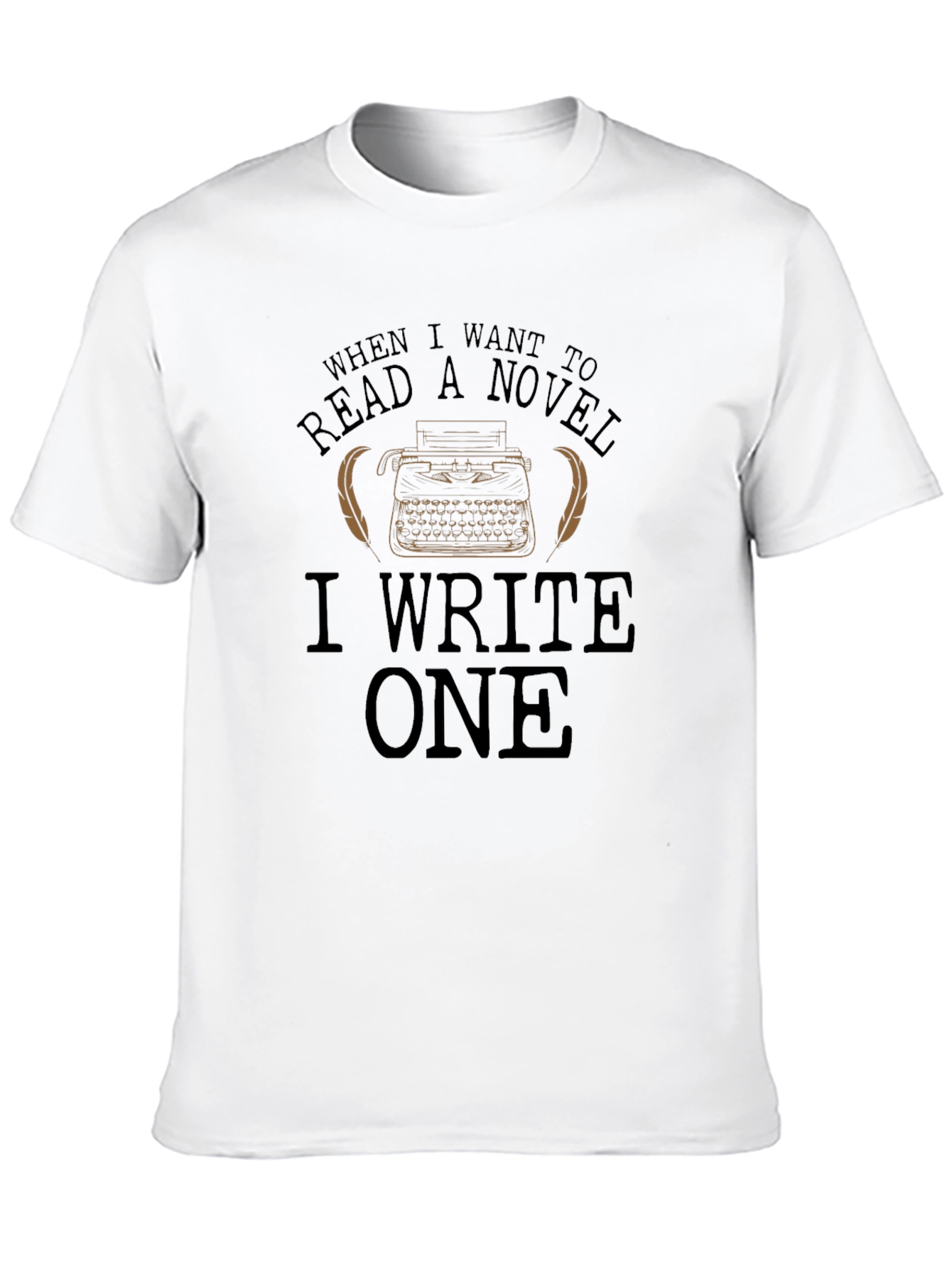 Write A Novel T-Shirt - Author Gift